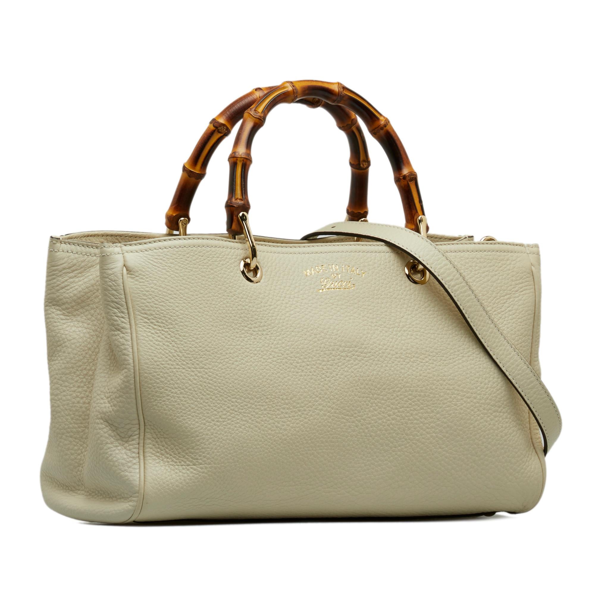 Gucci Medium Bamboo Shopper (SHG-ooXar9)