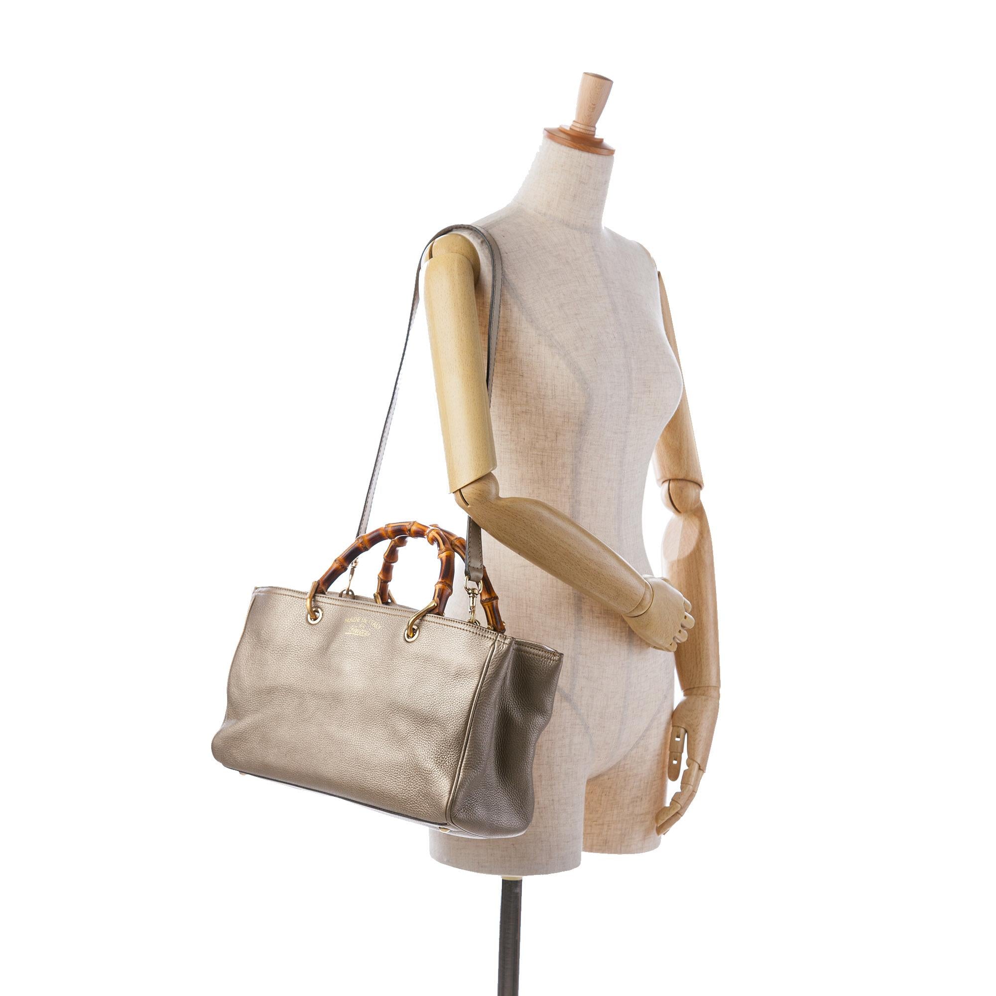 Gucci Medium Bamboo Shopper (SHG-TjkoTe)
