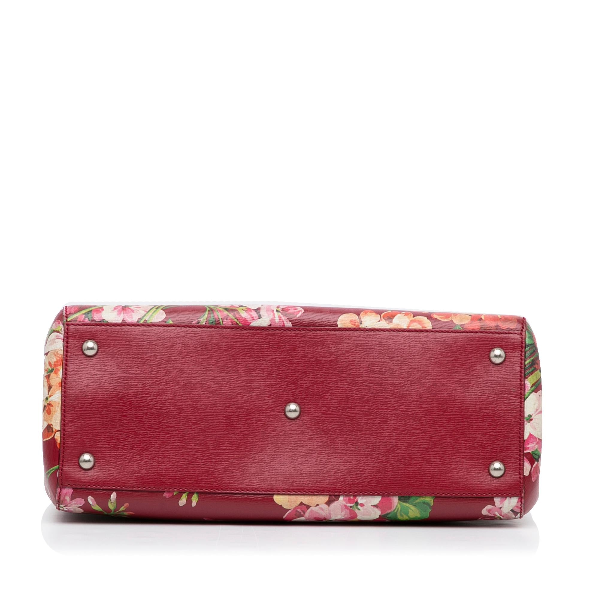 Gucci Medium Blooms Bamboo Shopper (SHG-NbVEVC)