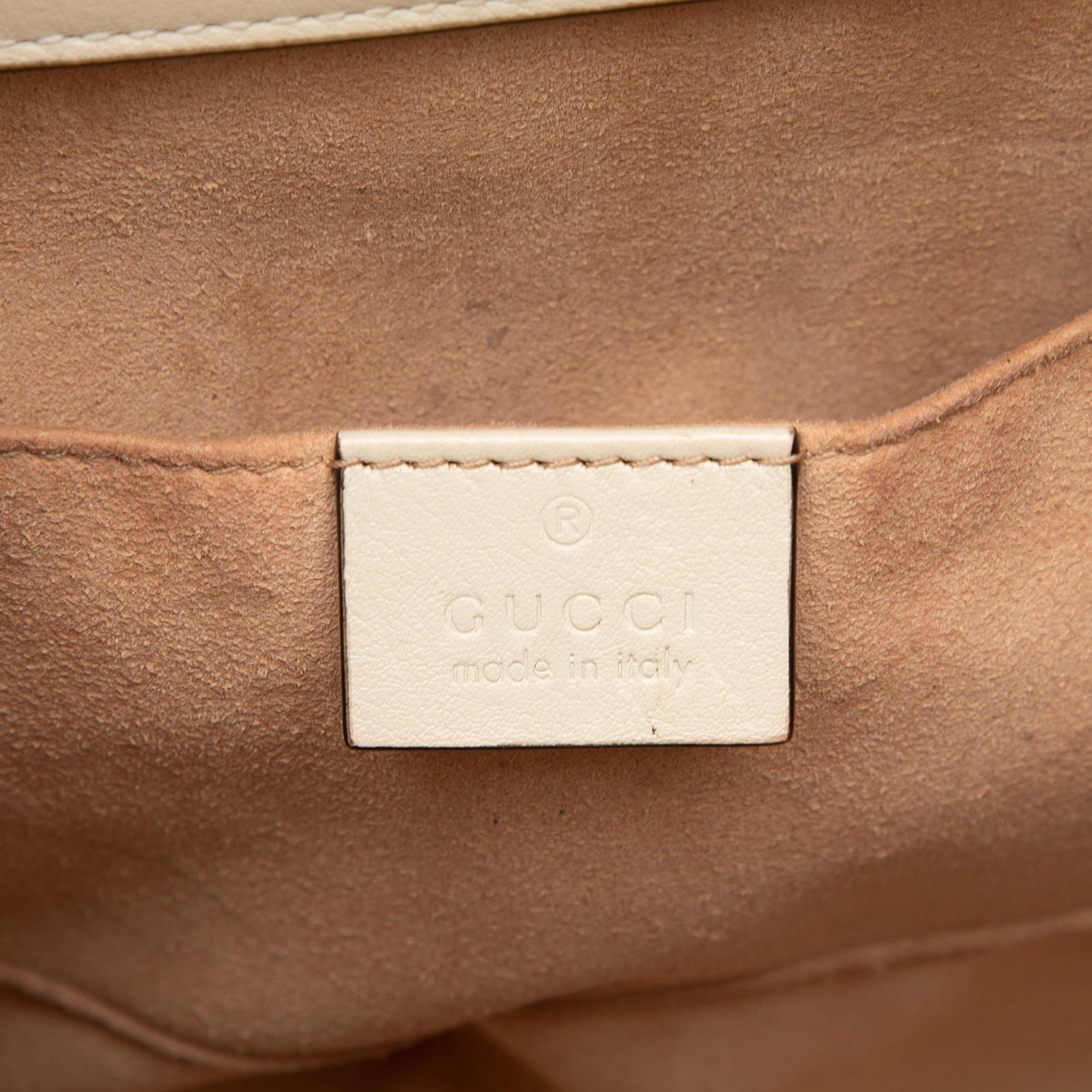 Gucci Medium Calfskin Bamboo Diana Satchel