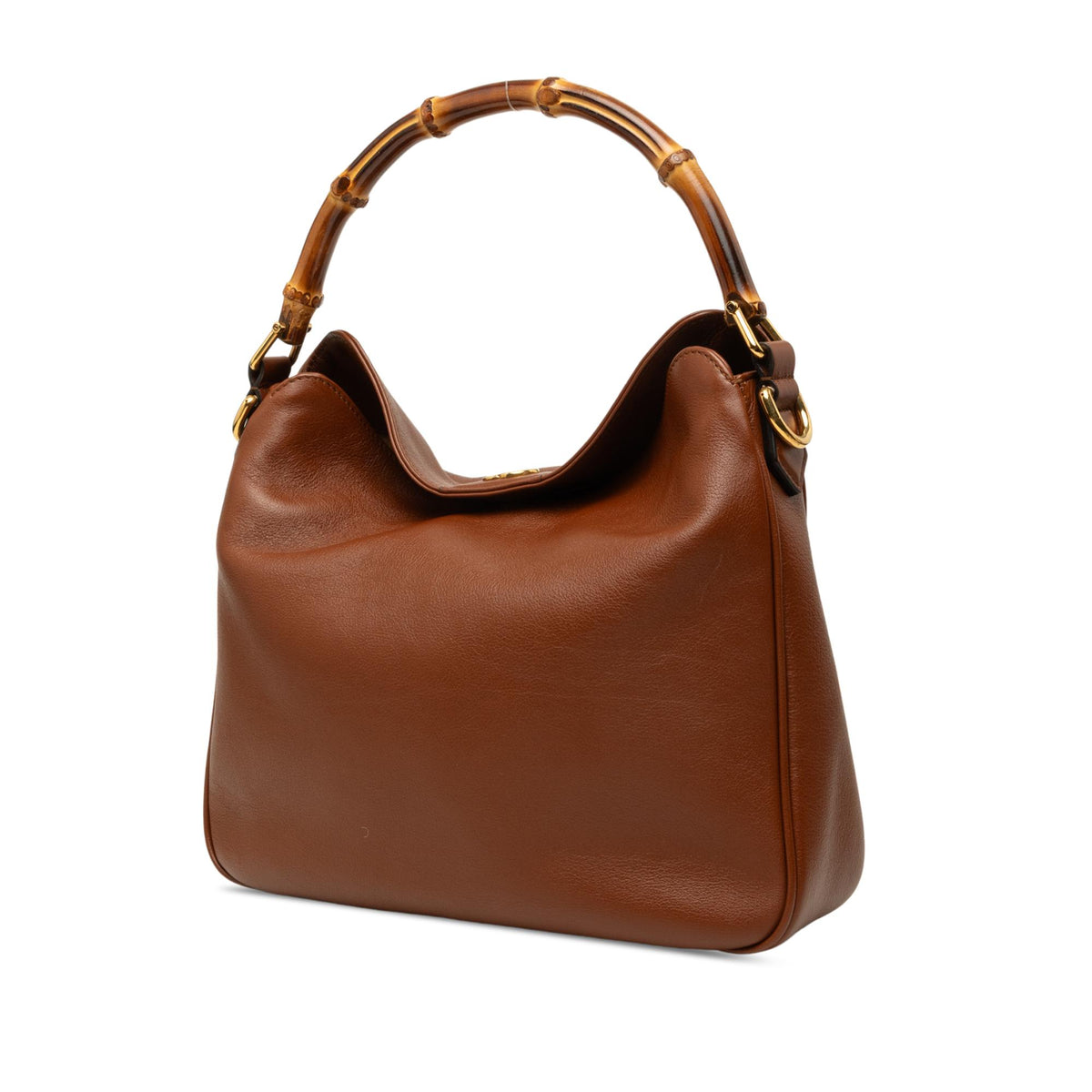Gucci Medium Calfskin Bamboo Diana Satchel
