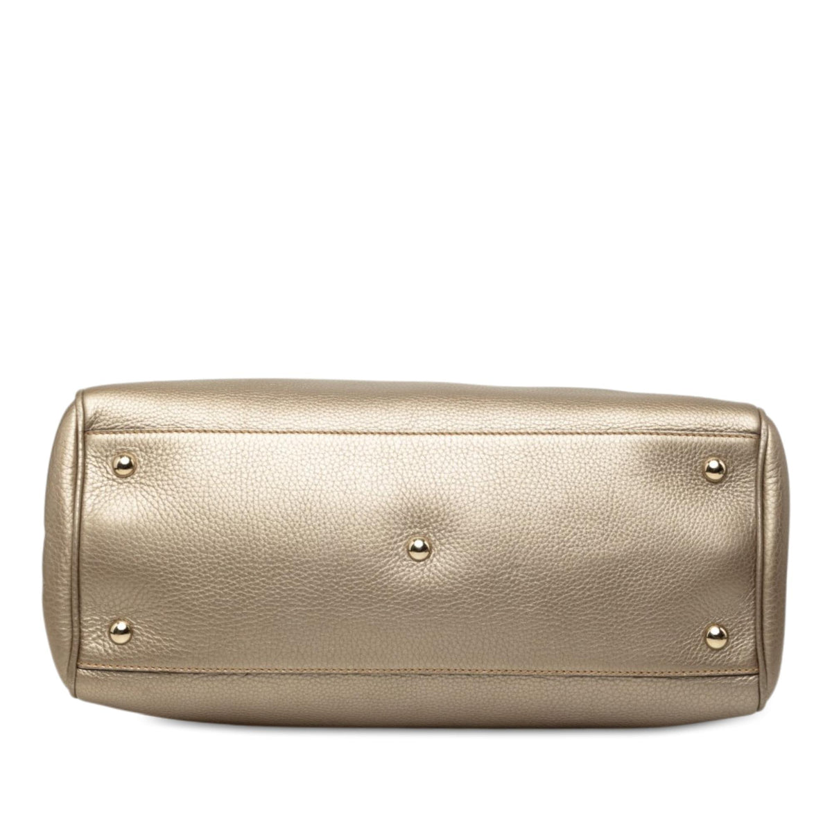 Gucci Medium Calfskin Bamboo Shopper Satchel