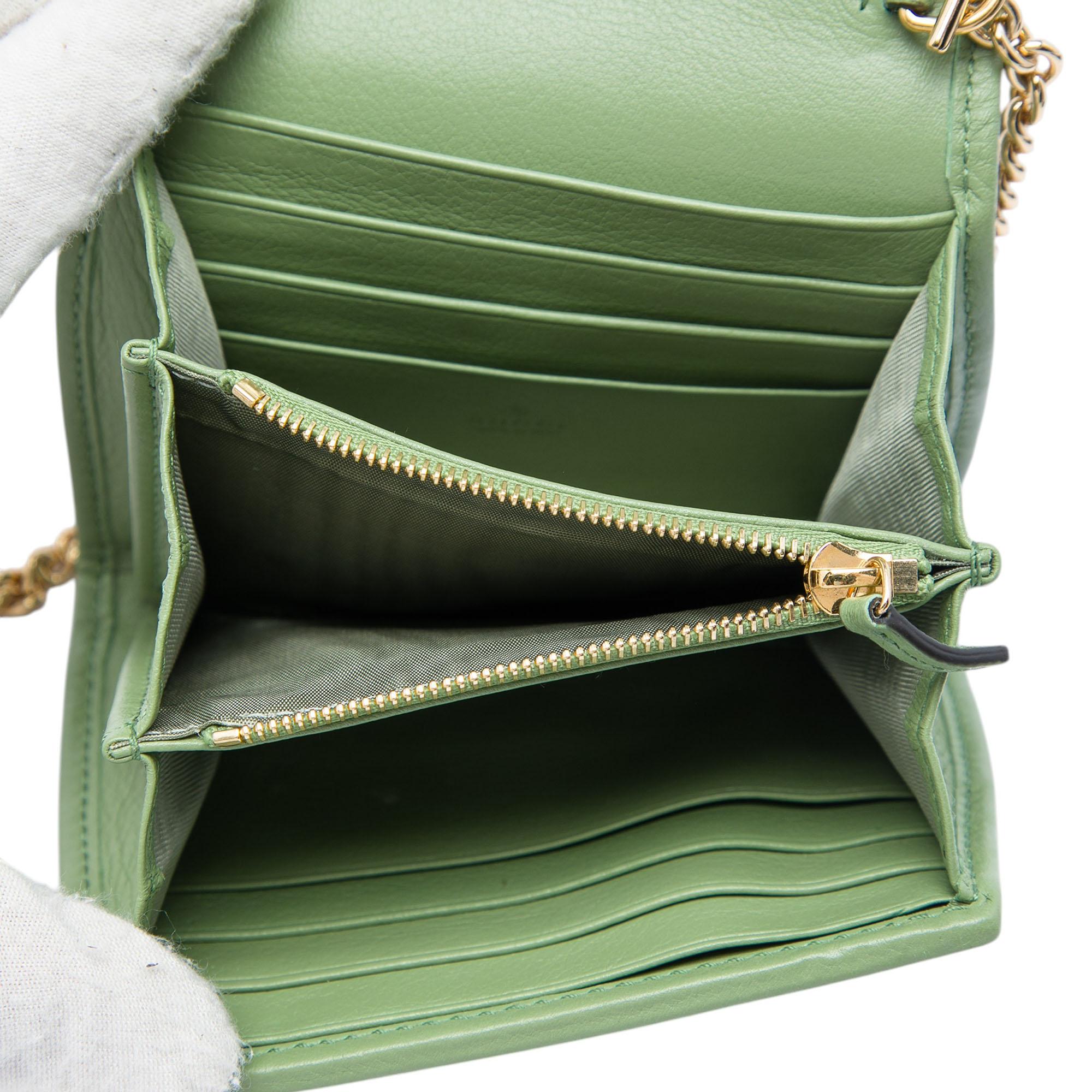 Gucci Medium Calfskin Blondie Wallet on Chain