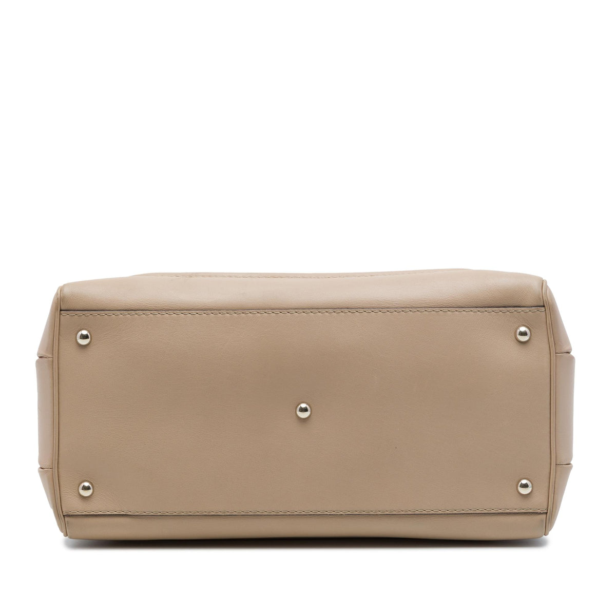 Gucci Medium Calfskin Bold Bamboo Top Handle Bag