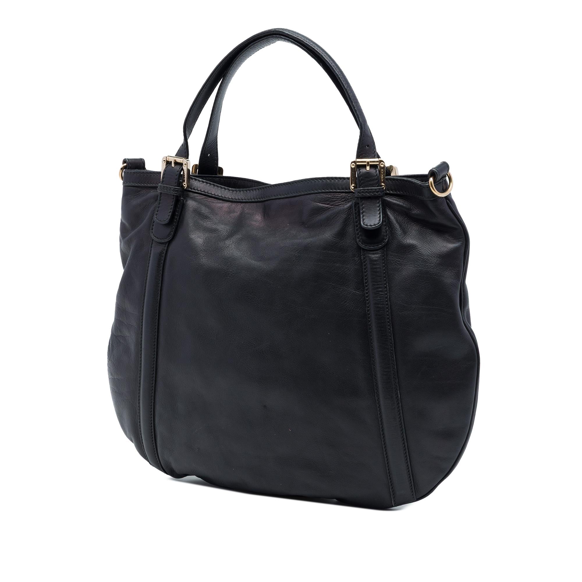 Gucci Medium Calfskin Britt Satchel