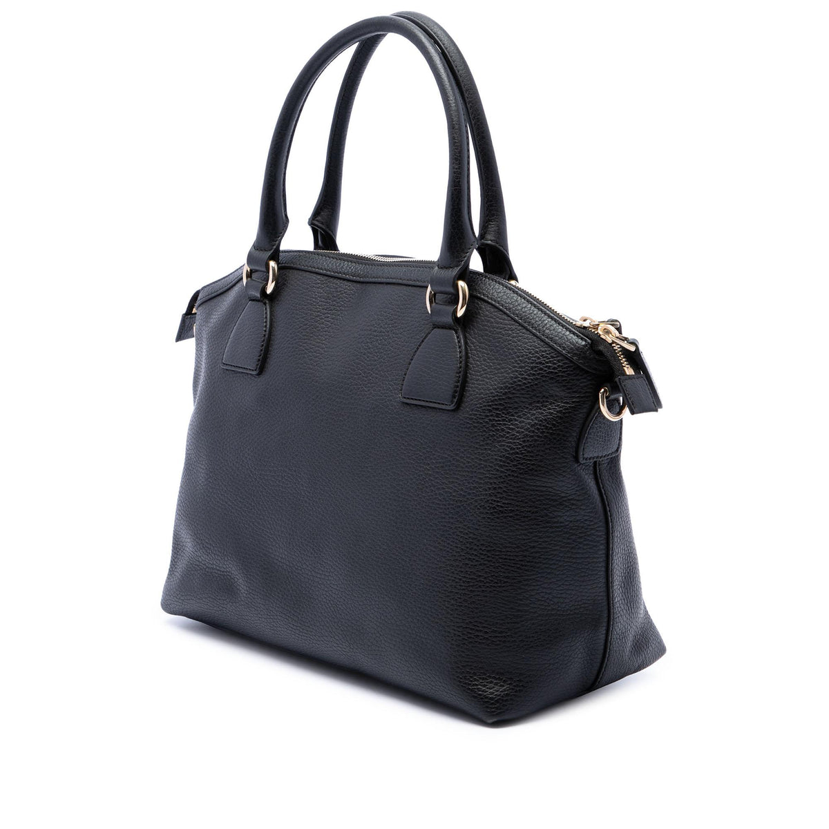 Gucci Medium Calfskin GG Charm Dome Satchel
