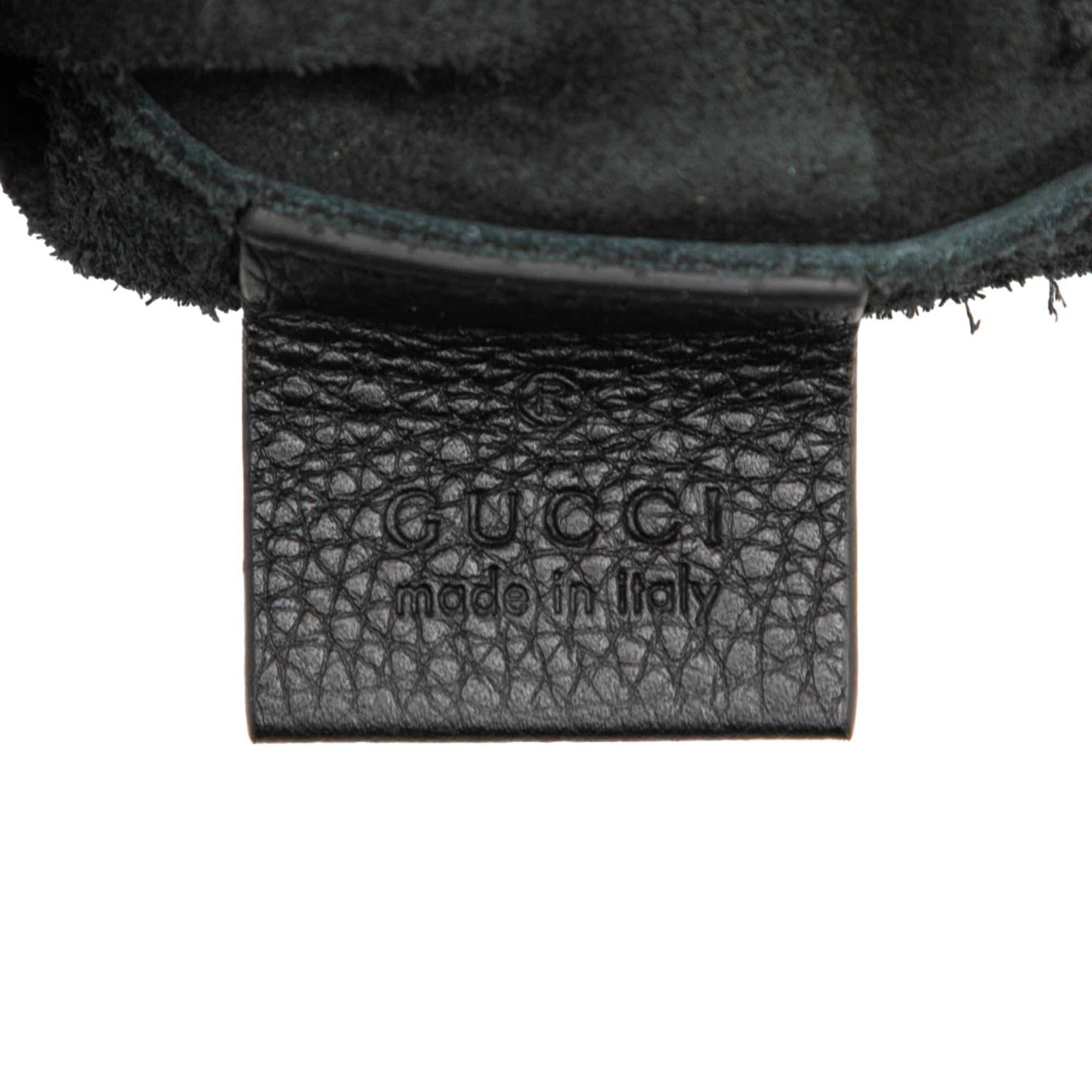 Gucci Medium Calfskin Logo Portfolio Clutch