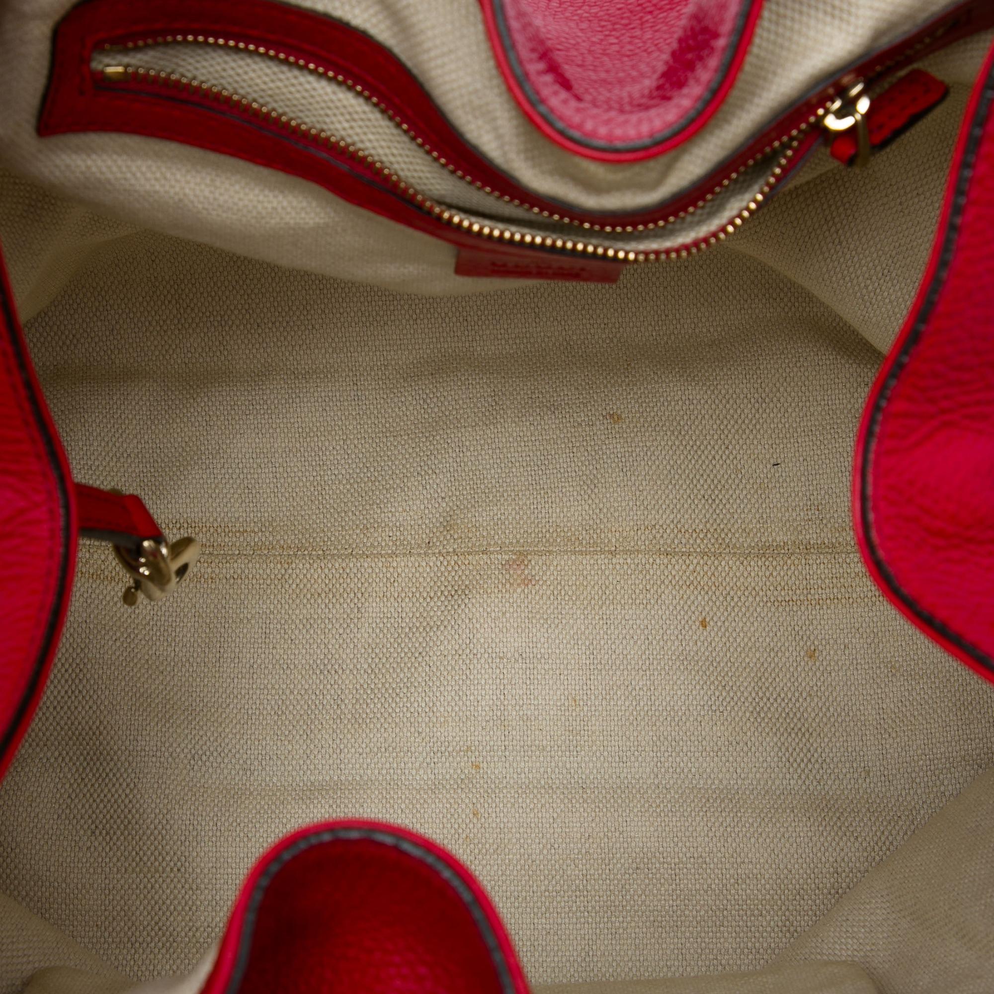 Gucci Medium Calfskin Soho Cellarius Tote
