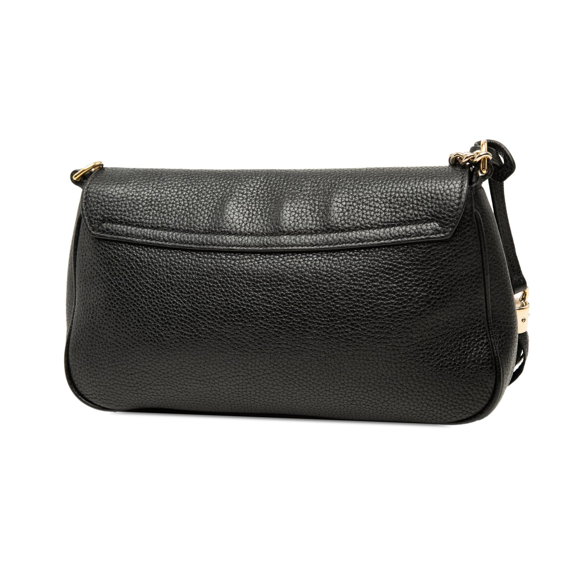Gucci Medium Calfskin Soho Chain Flap Crossbody
