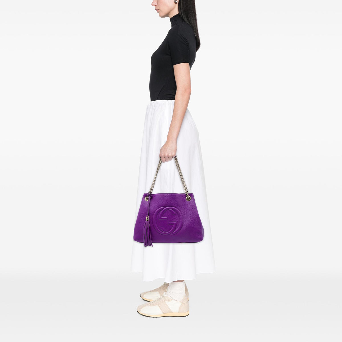 Gucci Medium Calfskin Soho Chain Tote