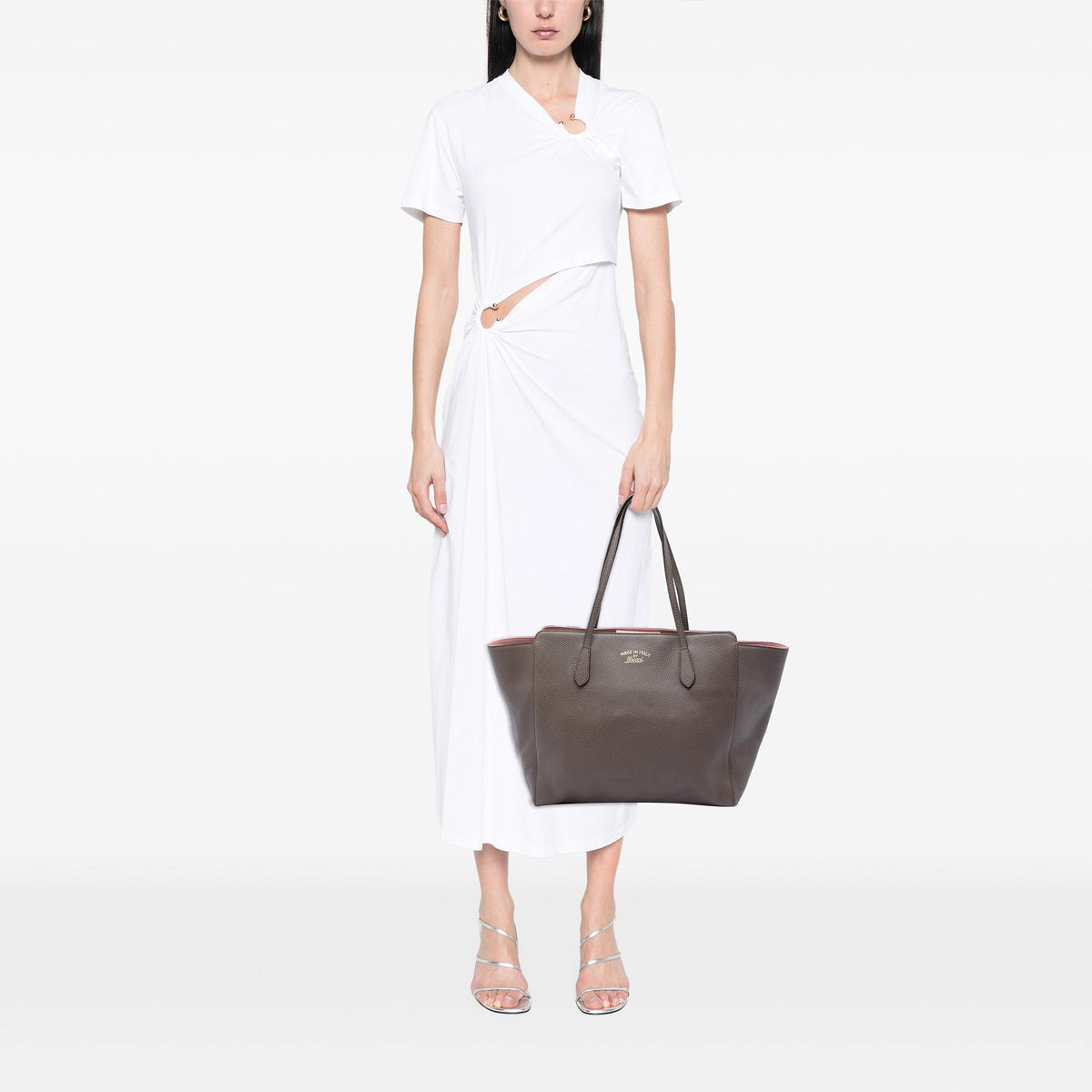Gucci Medium Calfskin Swing Tote