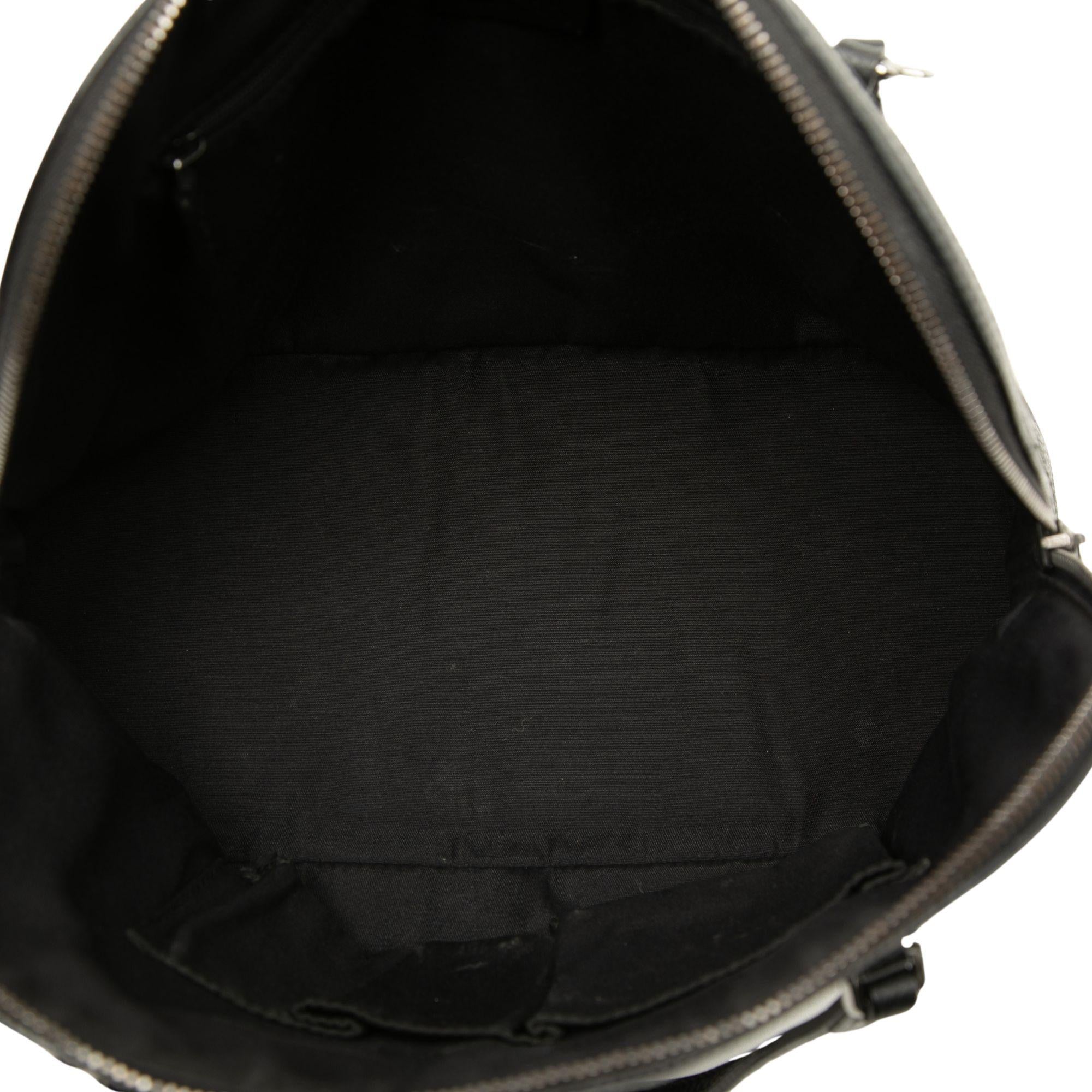 Gucci Medium Calfskin Web Dome Satchel