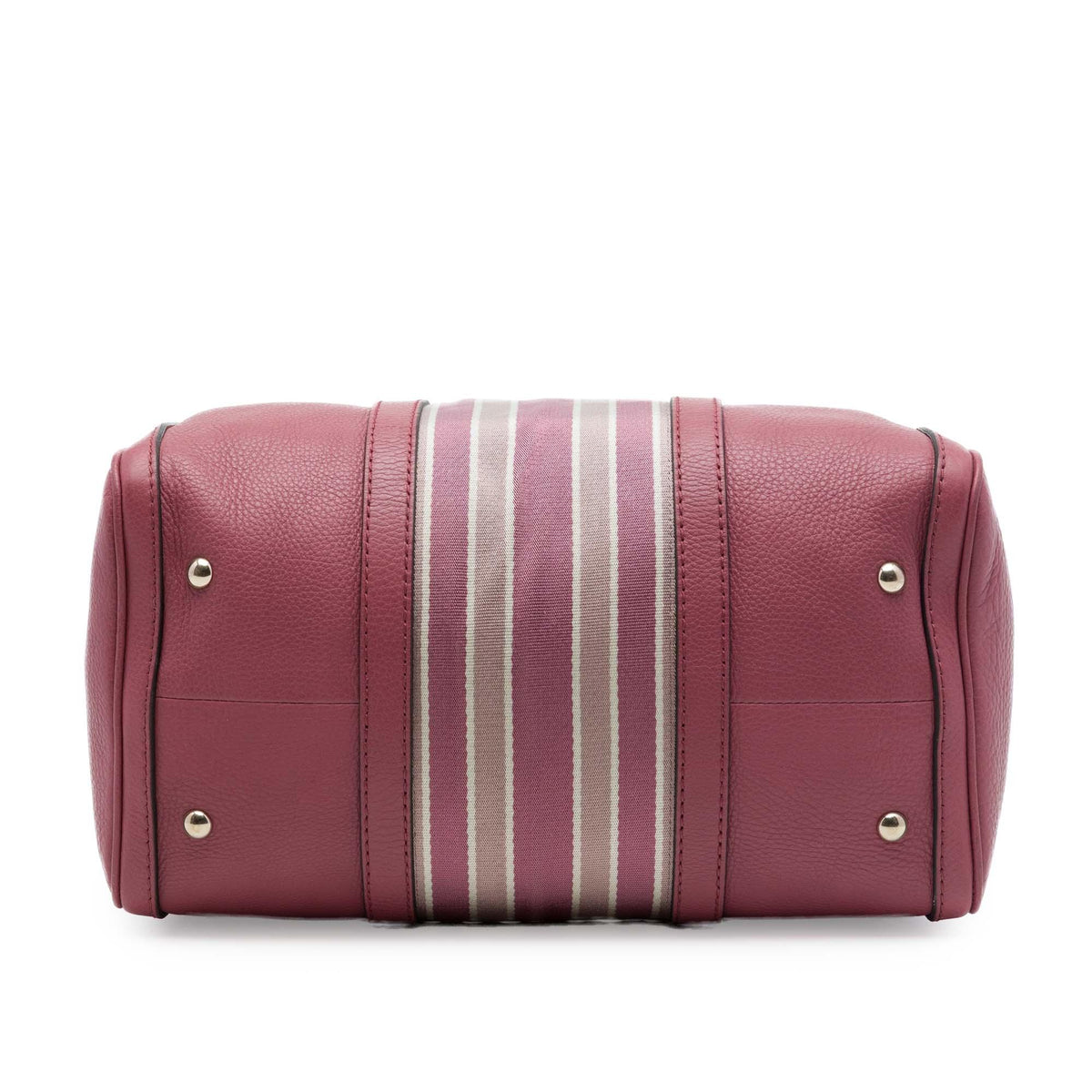 Gucci Medium Calfskin Web Joy Boston Bag