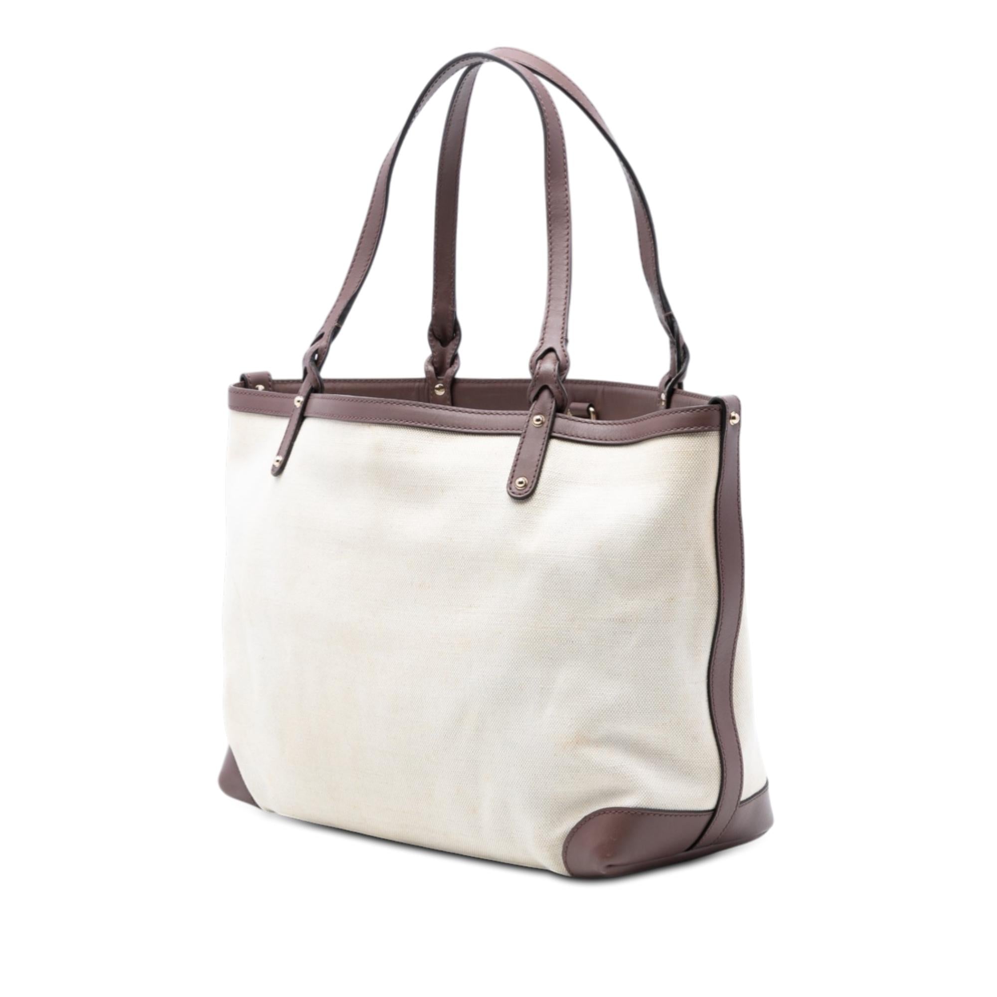 Gucci Medium Canvas Craft Tote