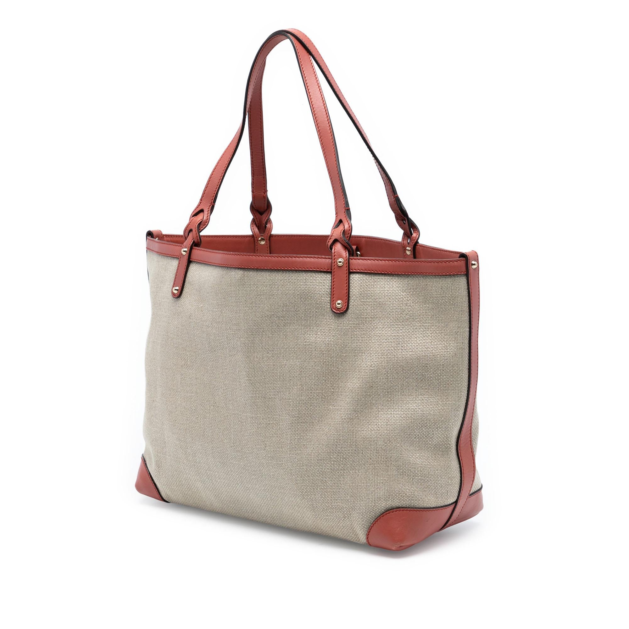 Gucci Medium Canvas Craft Tote