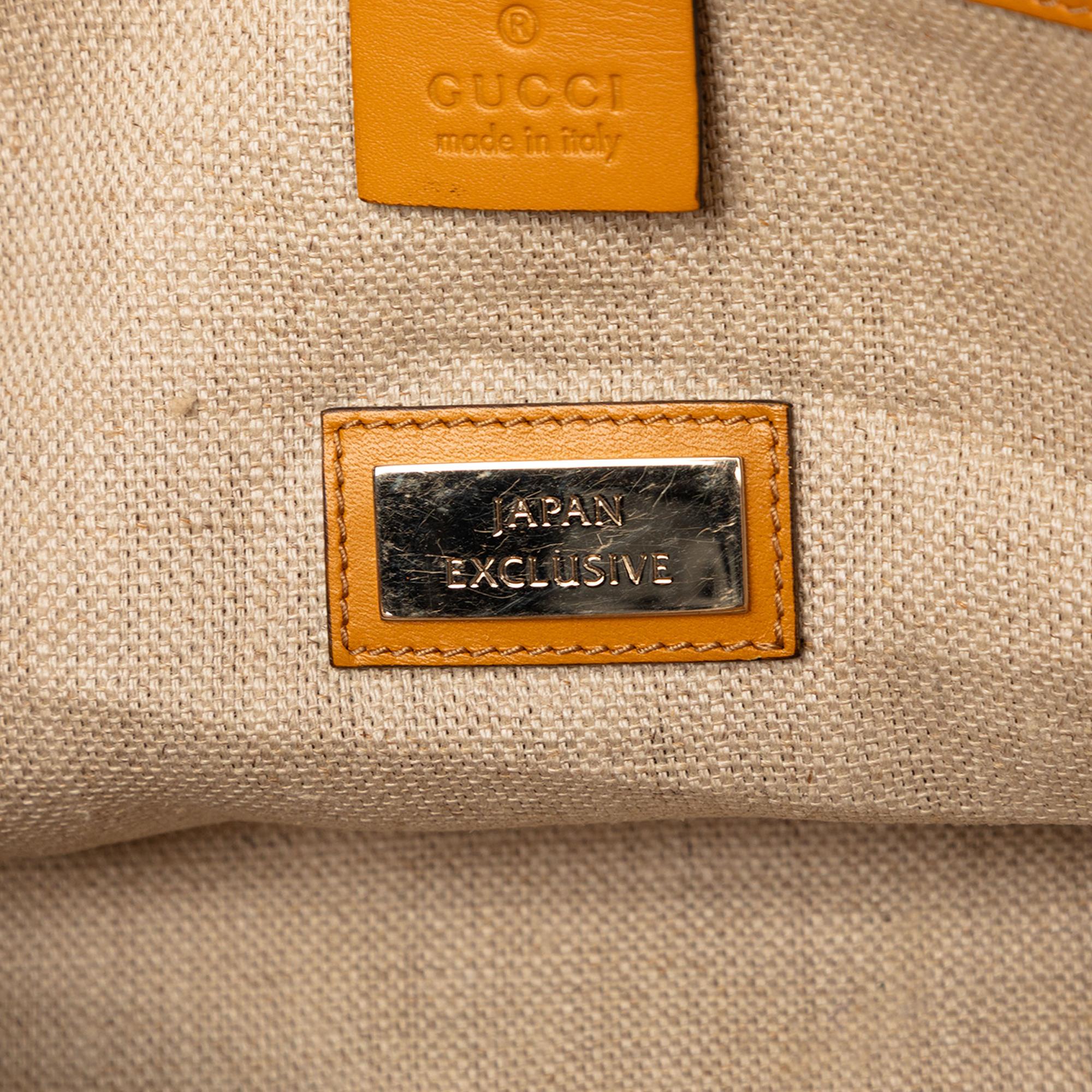 Gucci Medium Canvas Craft Tote