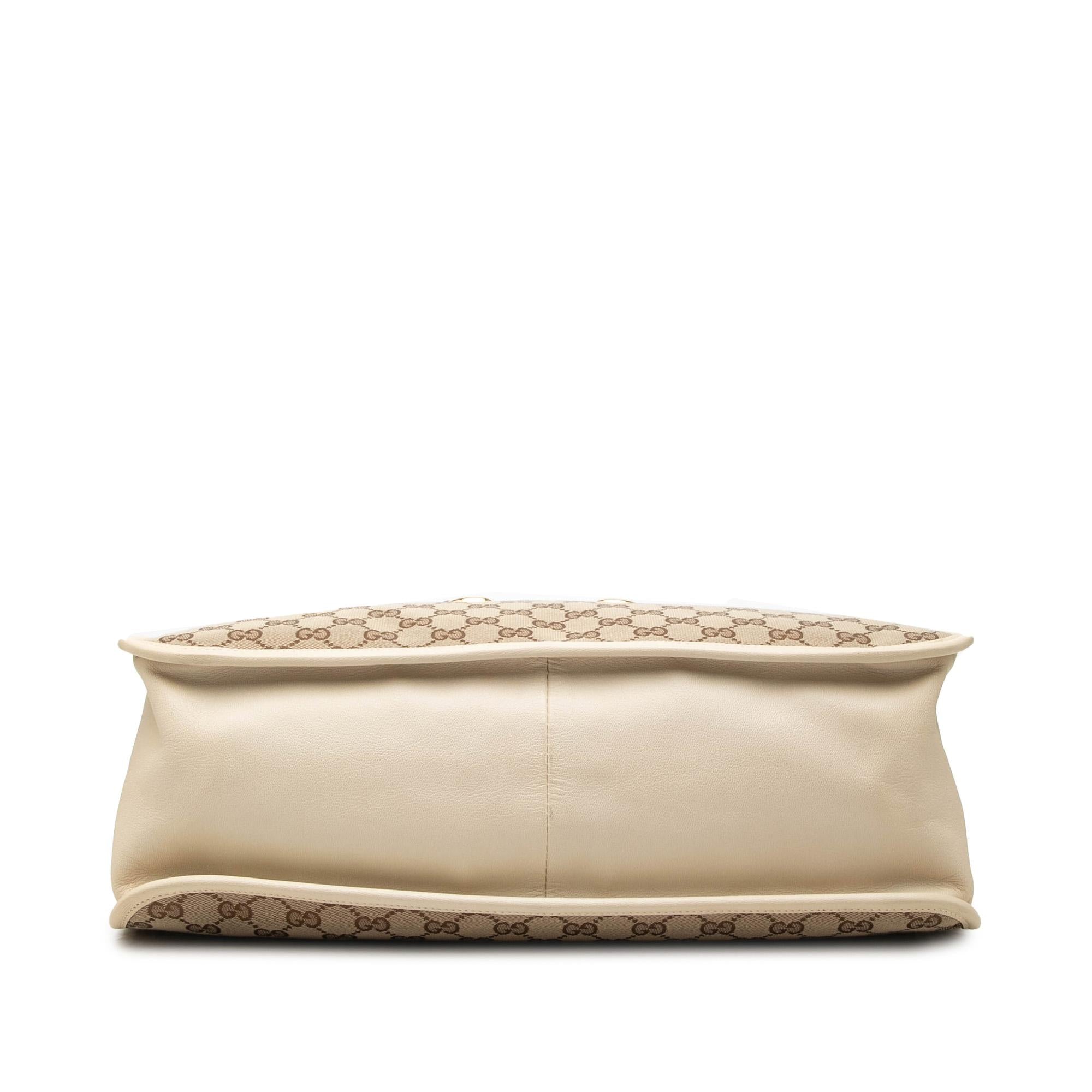 Gucci Medium Canvas Horsebit 1955 Tote