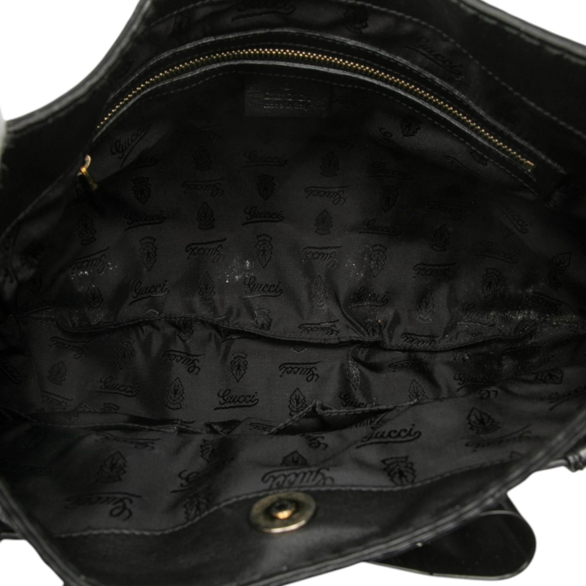 Gucci Medium Coated Canvas Dialux Queen Hobo