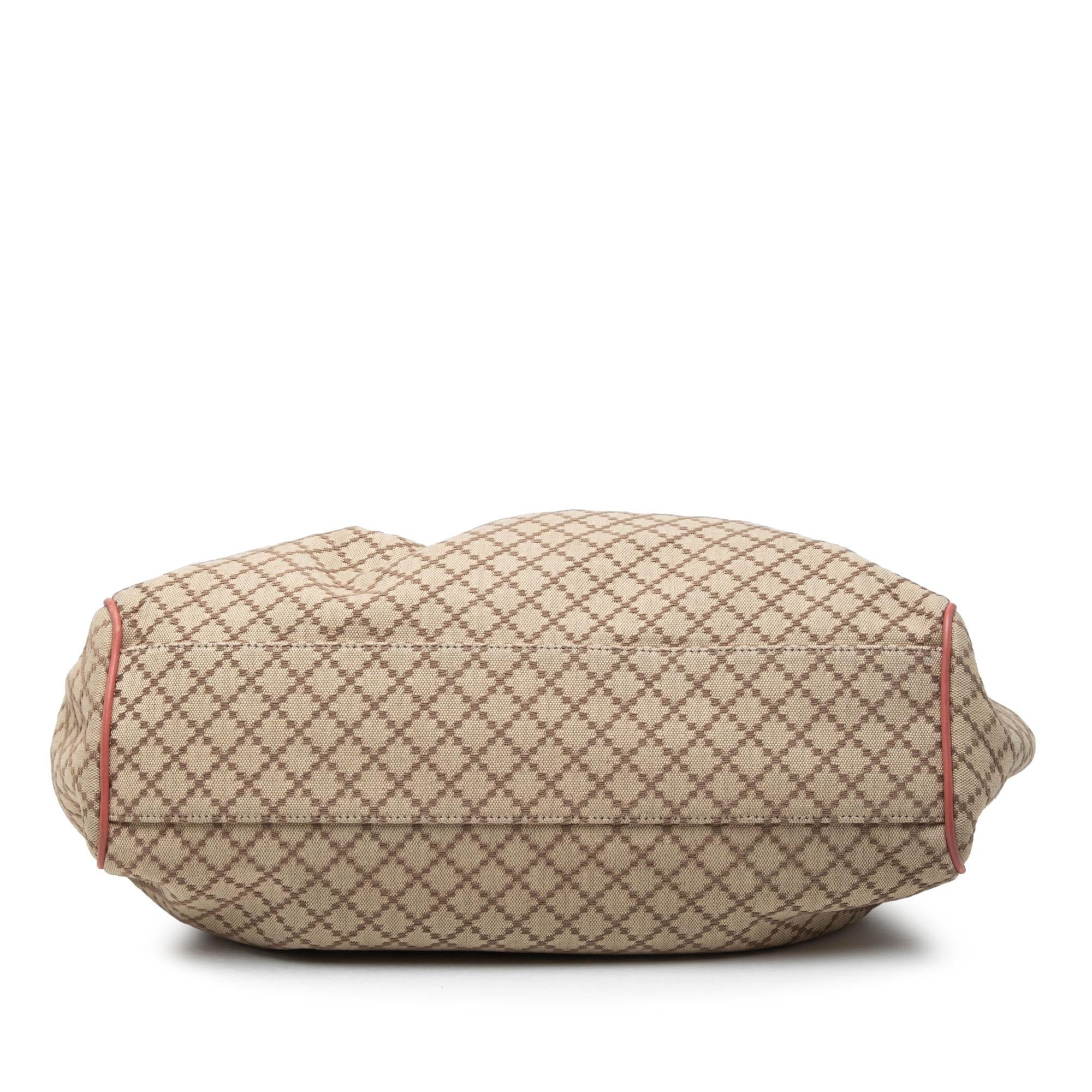 Gucci Medium Diamante Canvas Sukey Tote