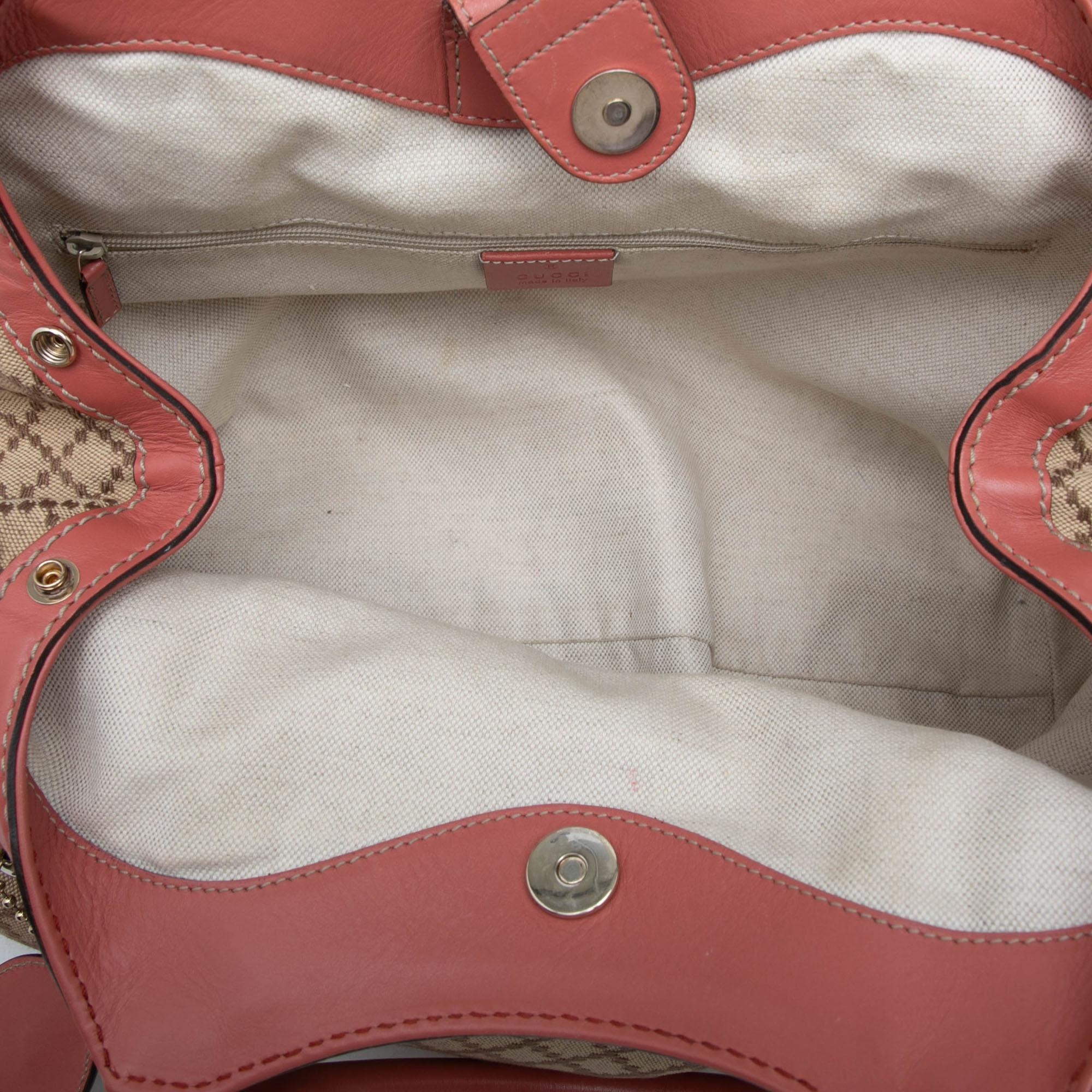 Gucci Medium Diamante Canvas Sukey Tote