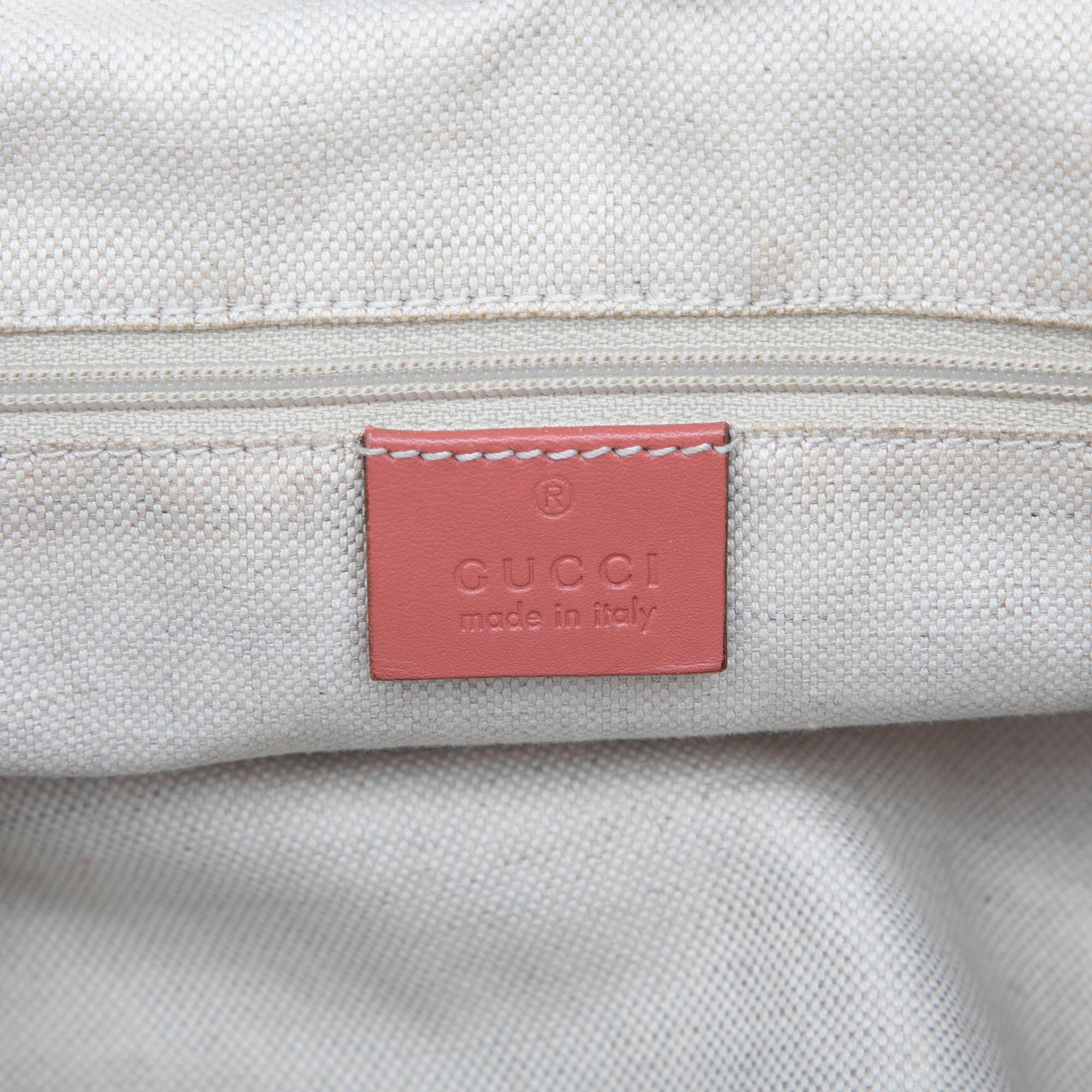 Gucci Medium Diamante Canvas Sukey Tote