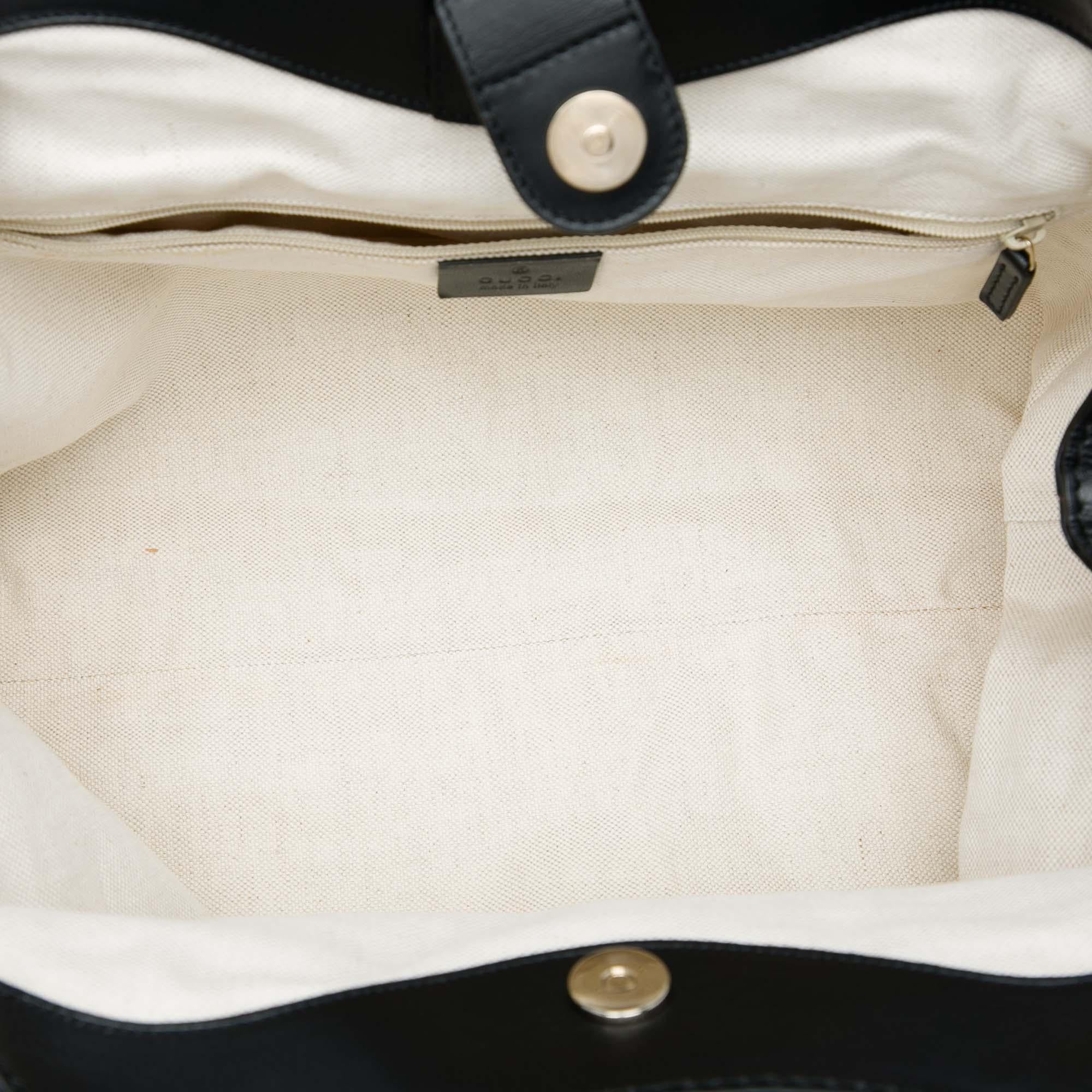 Gucci Medium Diamante Canvas Sukey Tote