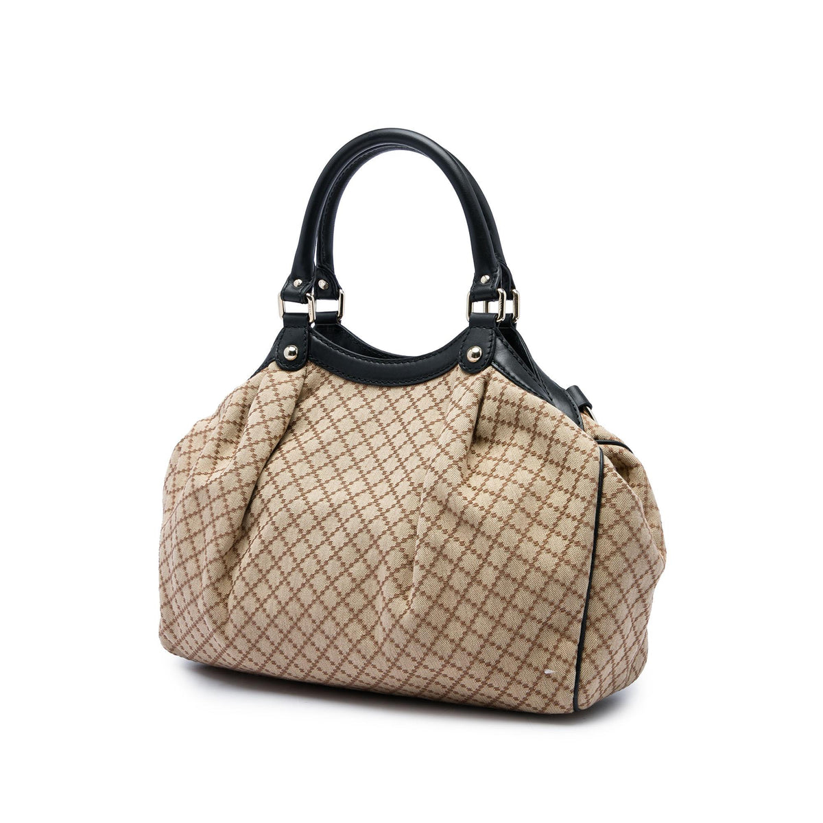 Gucci Medium Diamante Canvas Sukey Tote