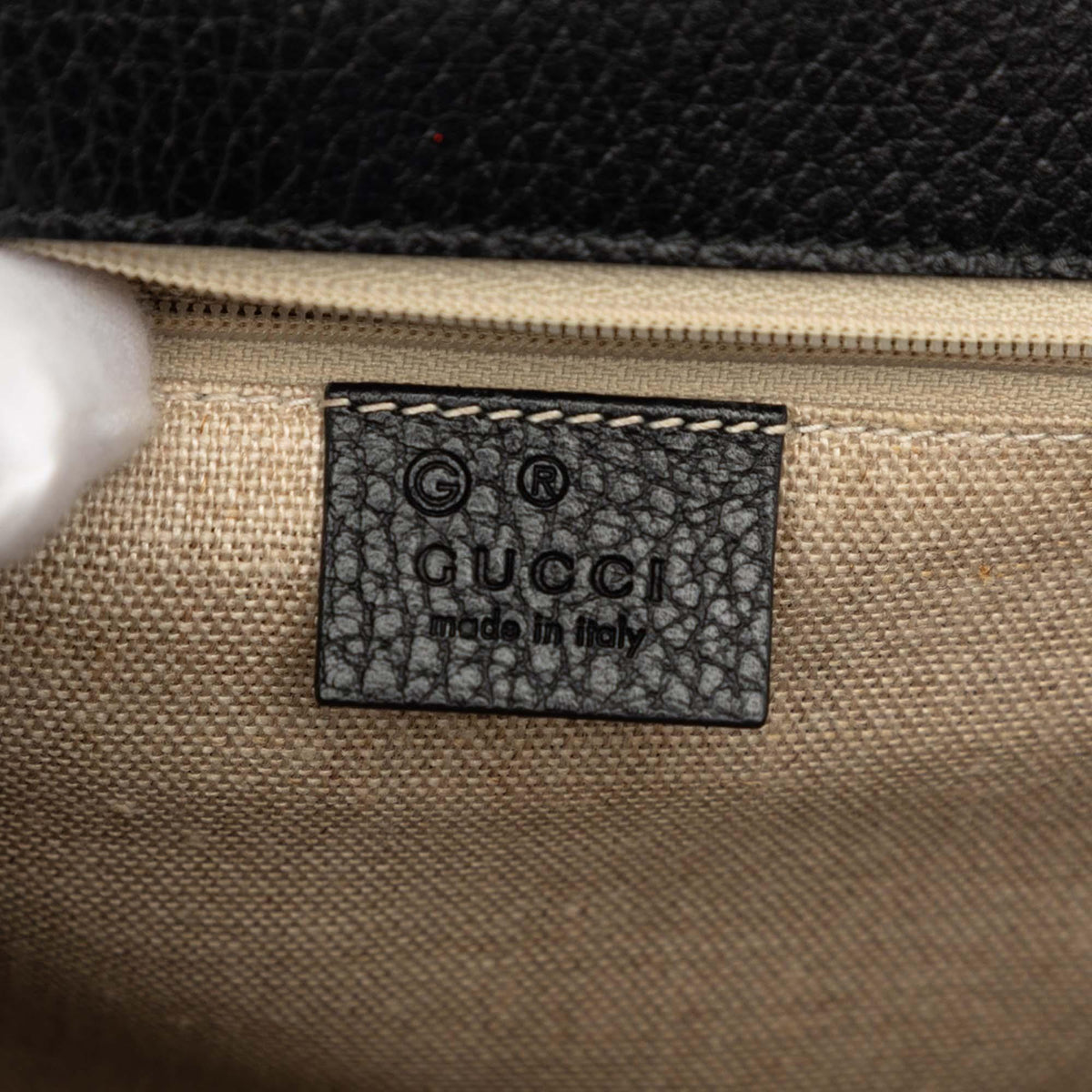 Gucci Medium Dollar Calfskin Interlocking G Crossbody