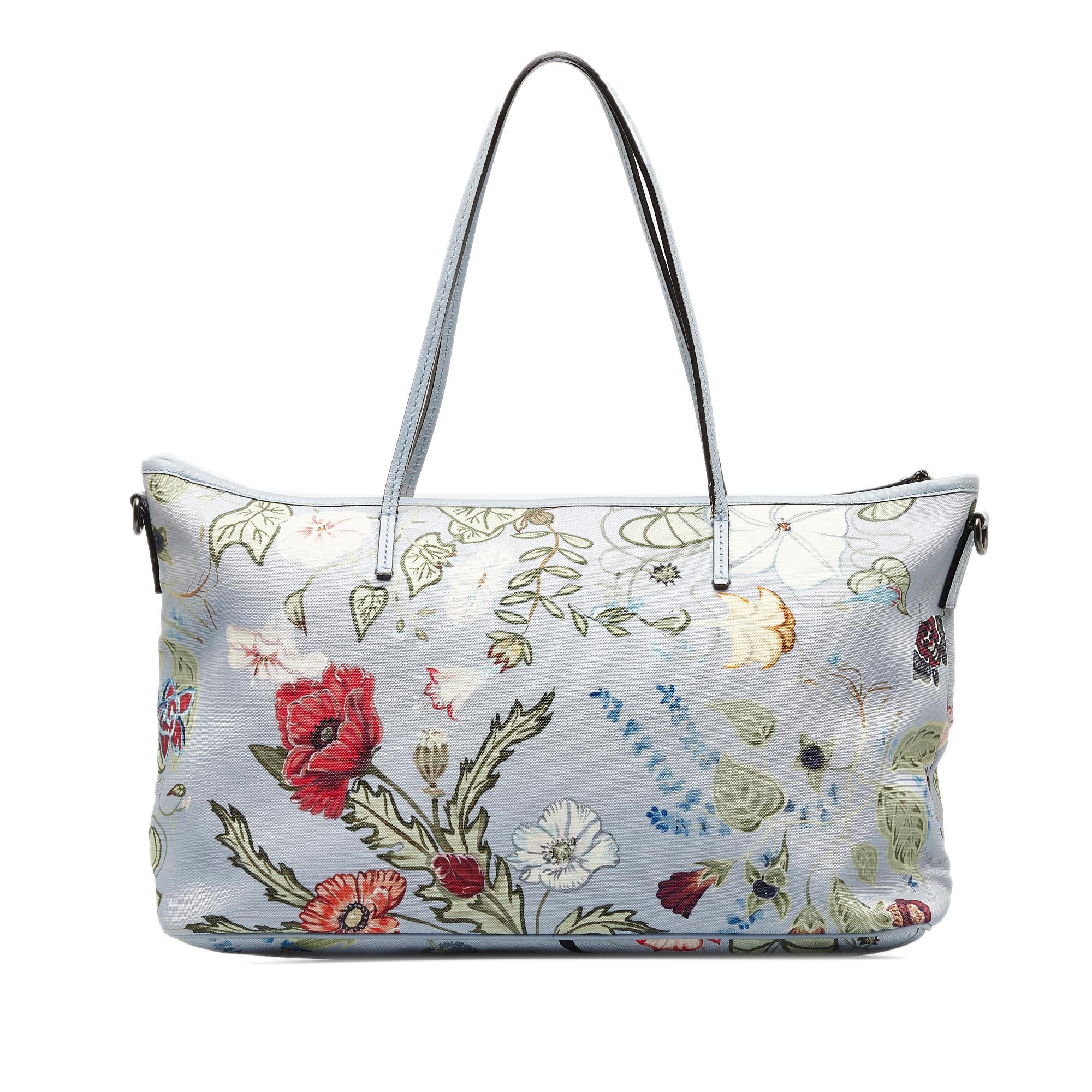 Gucci Medium Flora Knight Satchel (SHG-ZWs38E)