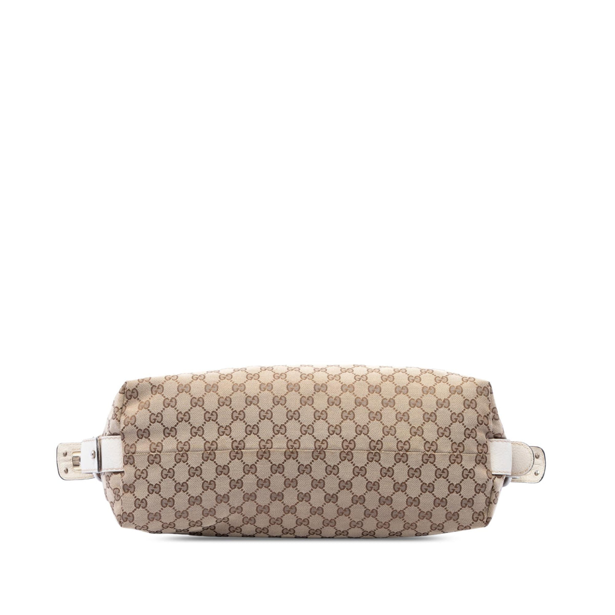 Gucci Medium GG Canvas Bamboo Bar Tote
