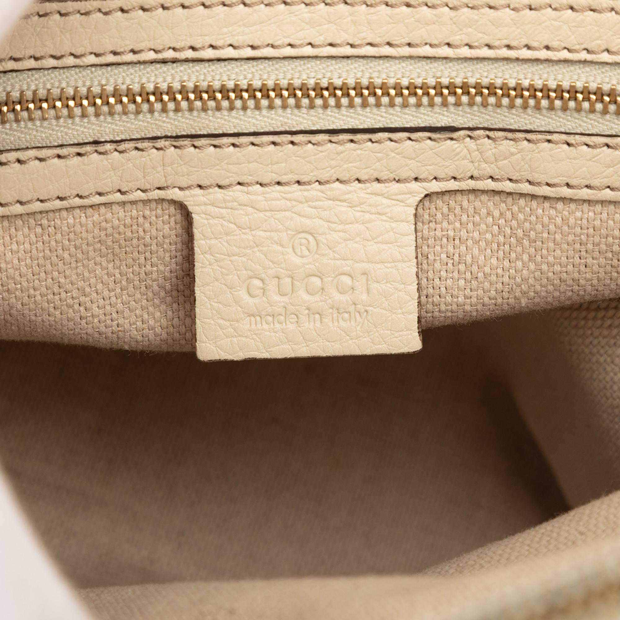 Gucci Medium GG Canvas Bamboo Diana Tote