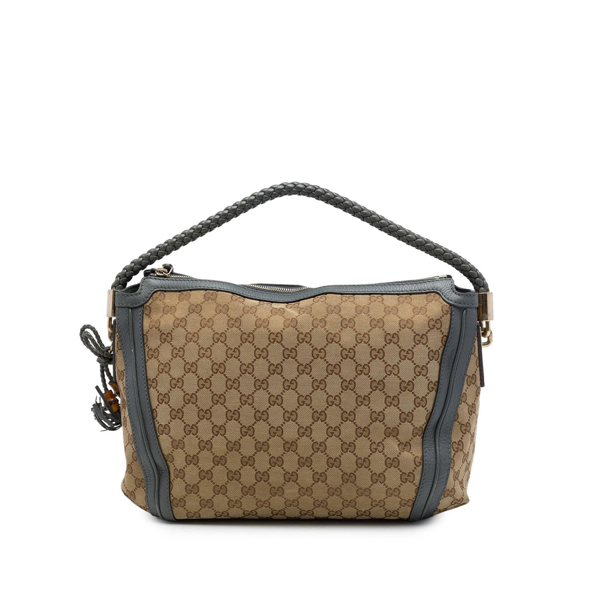 Gucci Medium GG Canvas Bella Shoulder Bag