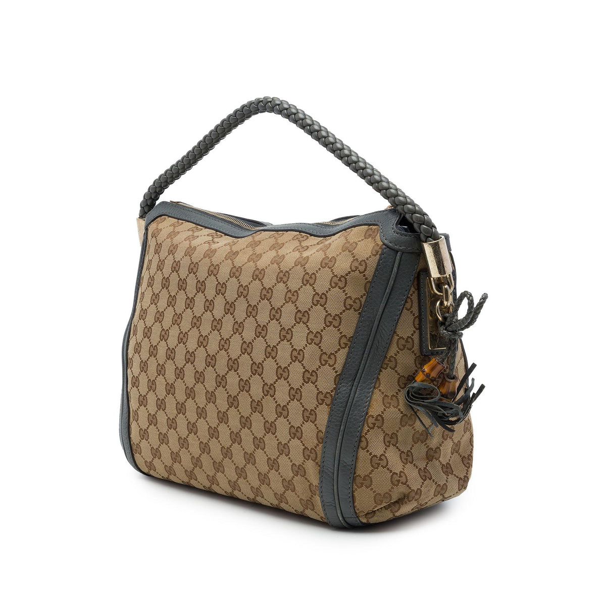 Gucci Medium GG Canvas Bella Shoulder Bag