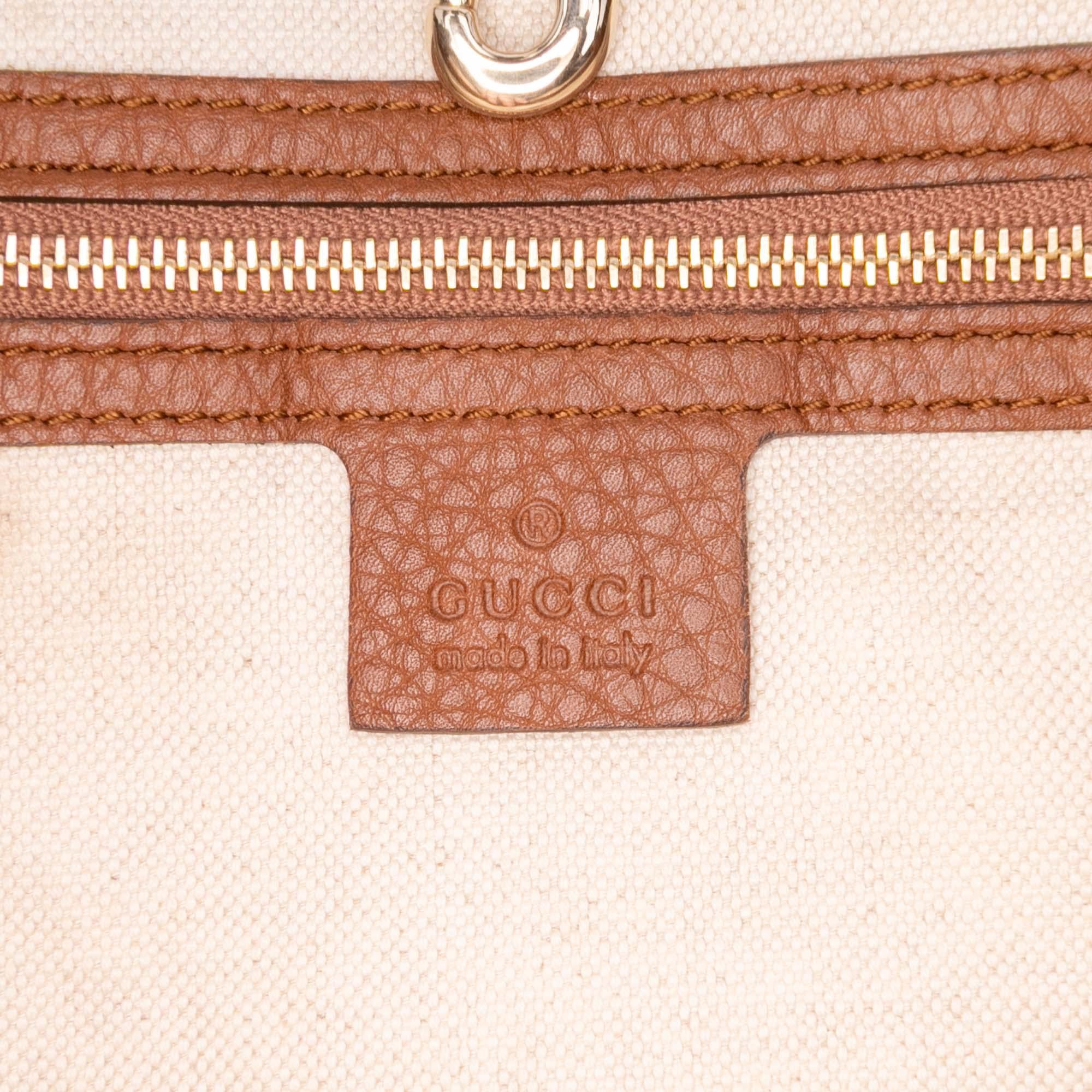 Gucci Medium GG Canvas Bella Tote