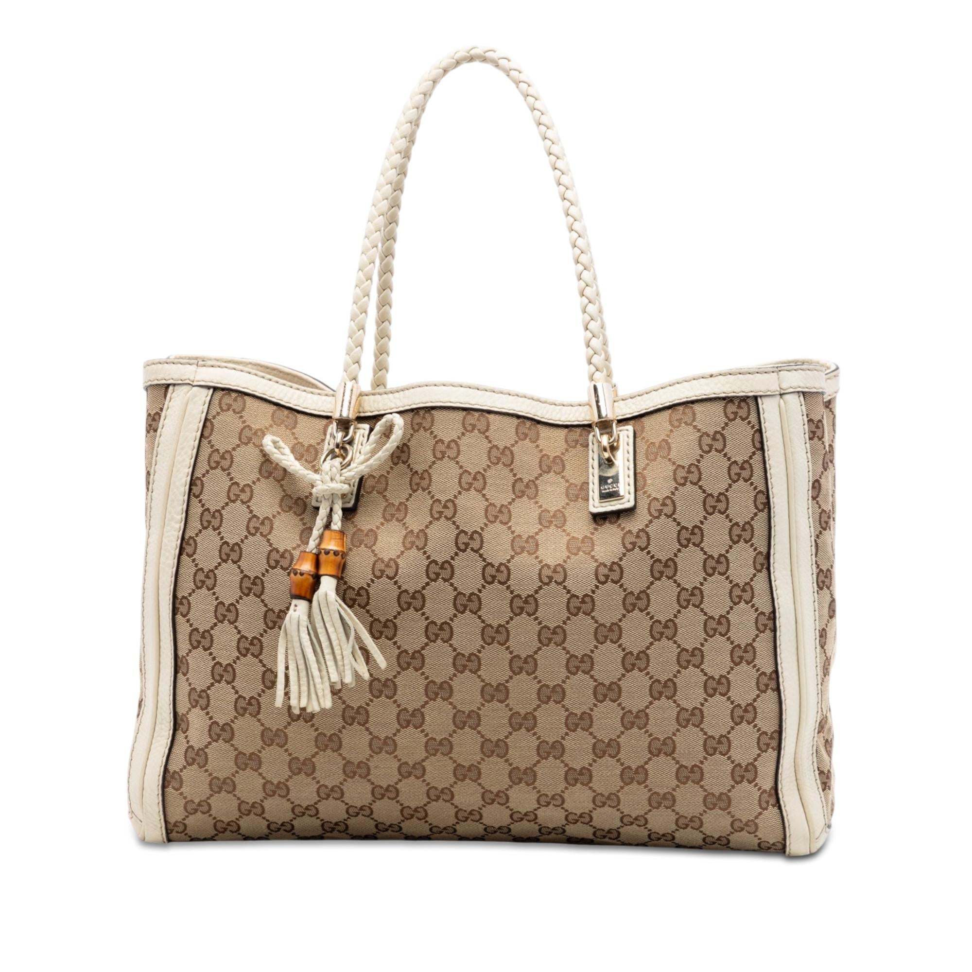 Gucci Medium GG Canvas Bella Tote