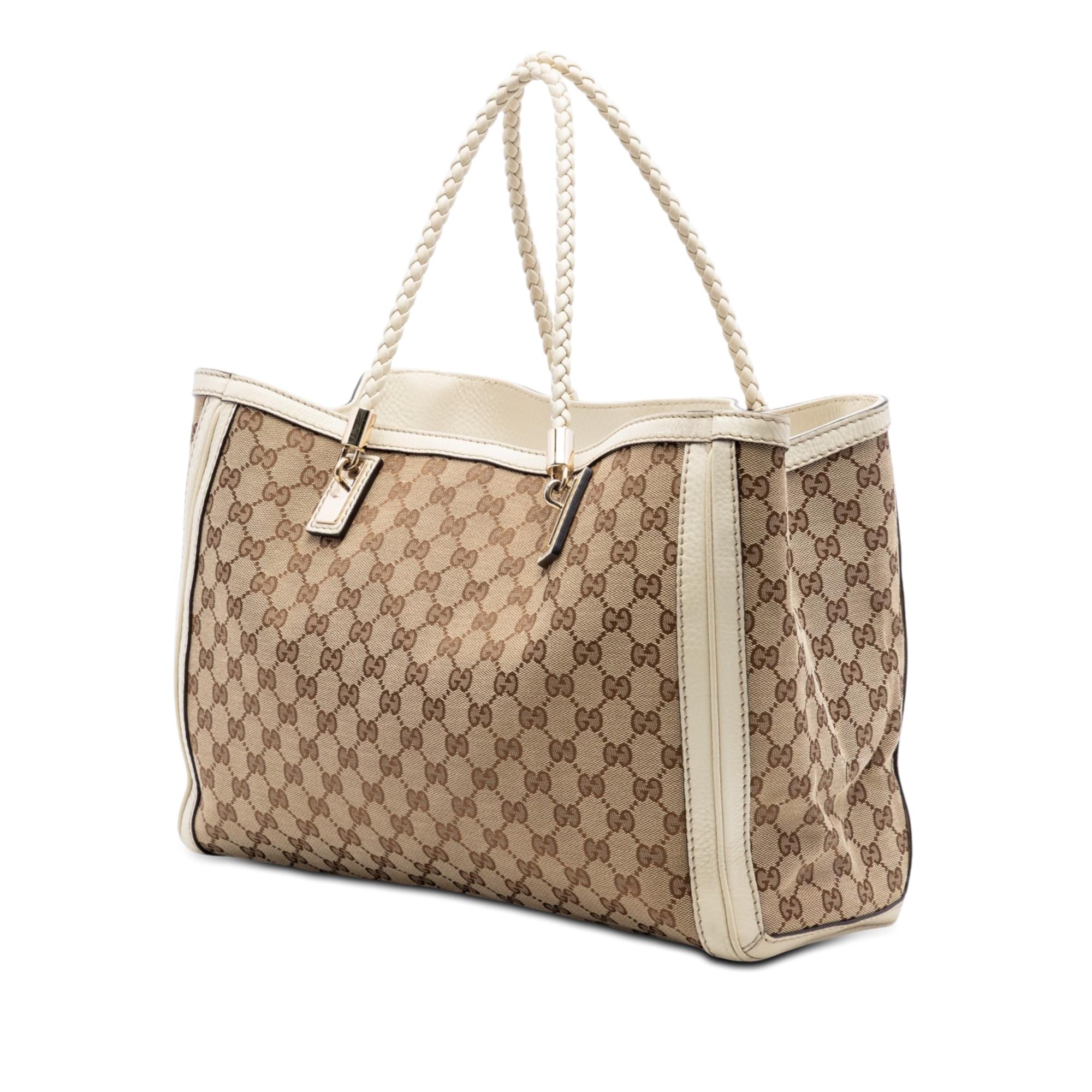 Gucci Medium GG Canvas Bella Tote