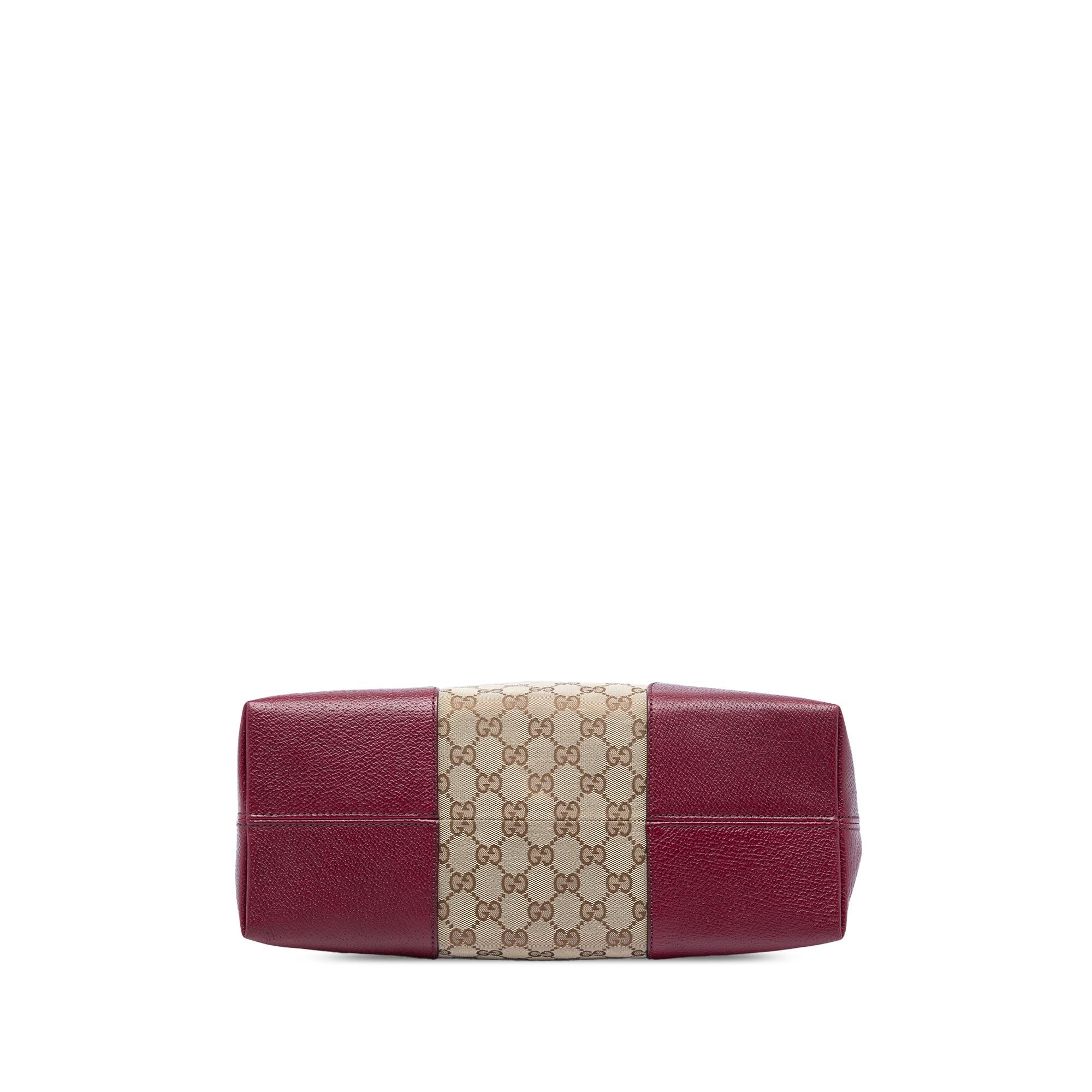 Gucci Medium GG Canvas Bree Dome Tote