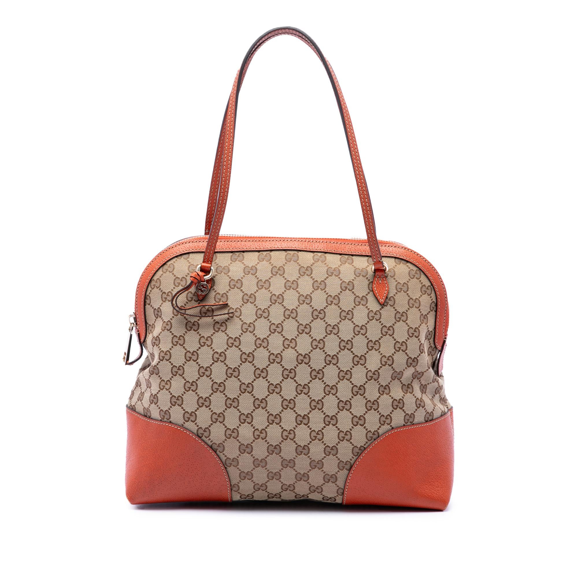 Gucci Medium GG Canvas Bree Dome Tote