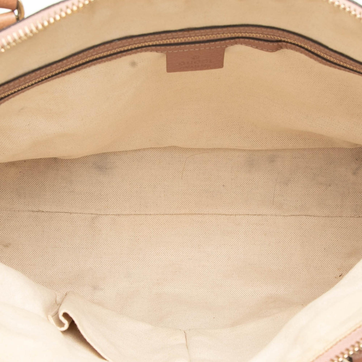 Gucci Medium GG Canvas Bree Dome Tote