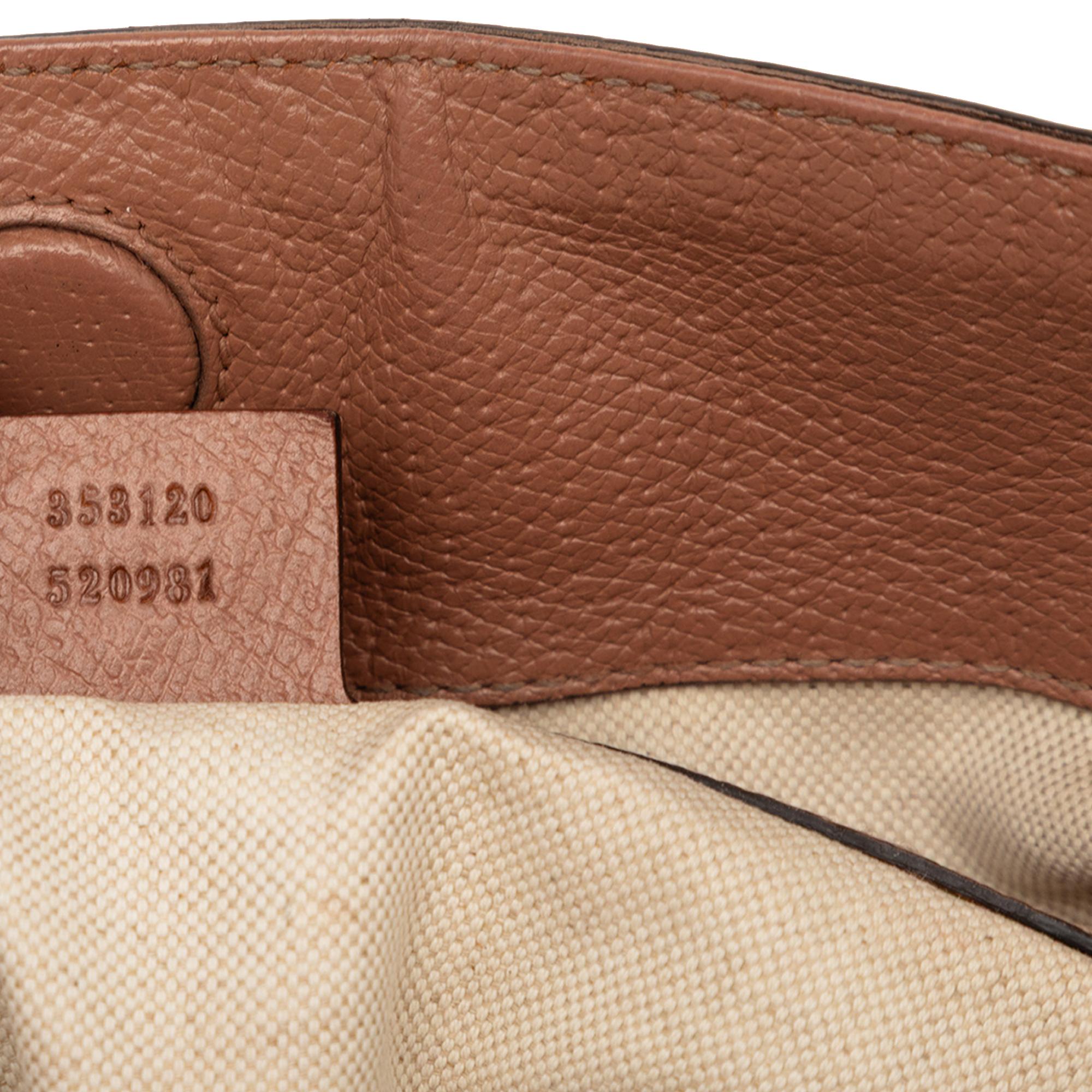 Gucci Medium GG Canvas Bree Fold Over Tote