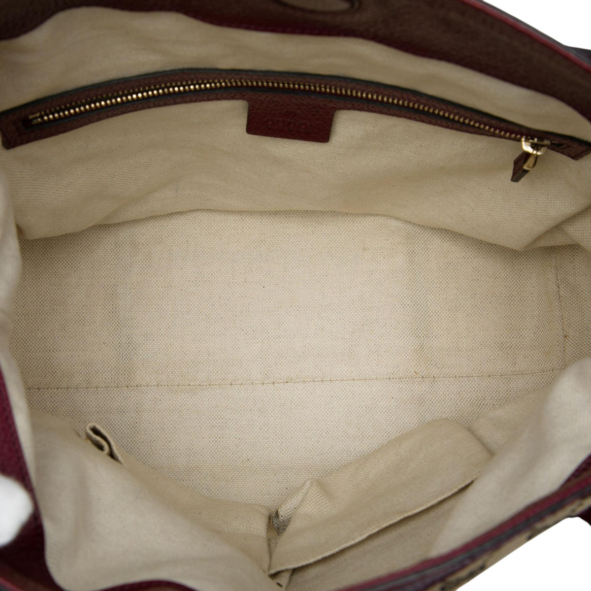 Gucci Medium GG Canvas Bree Fold Over Tote