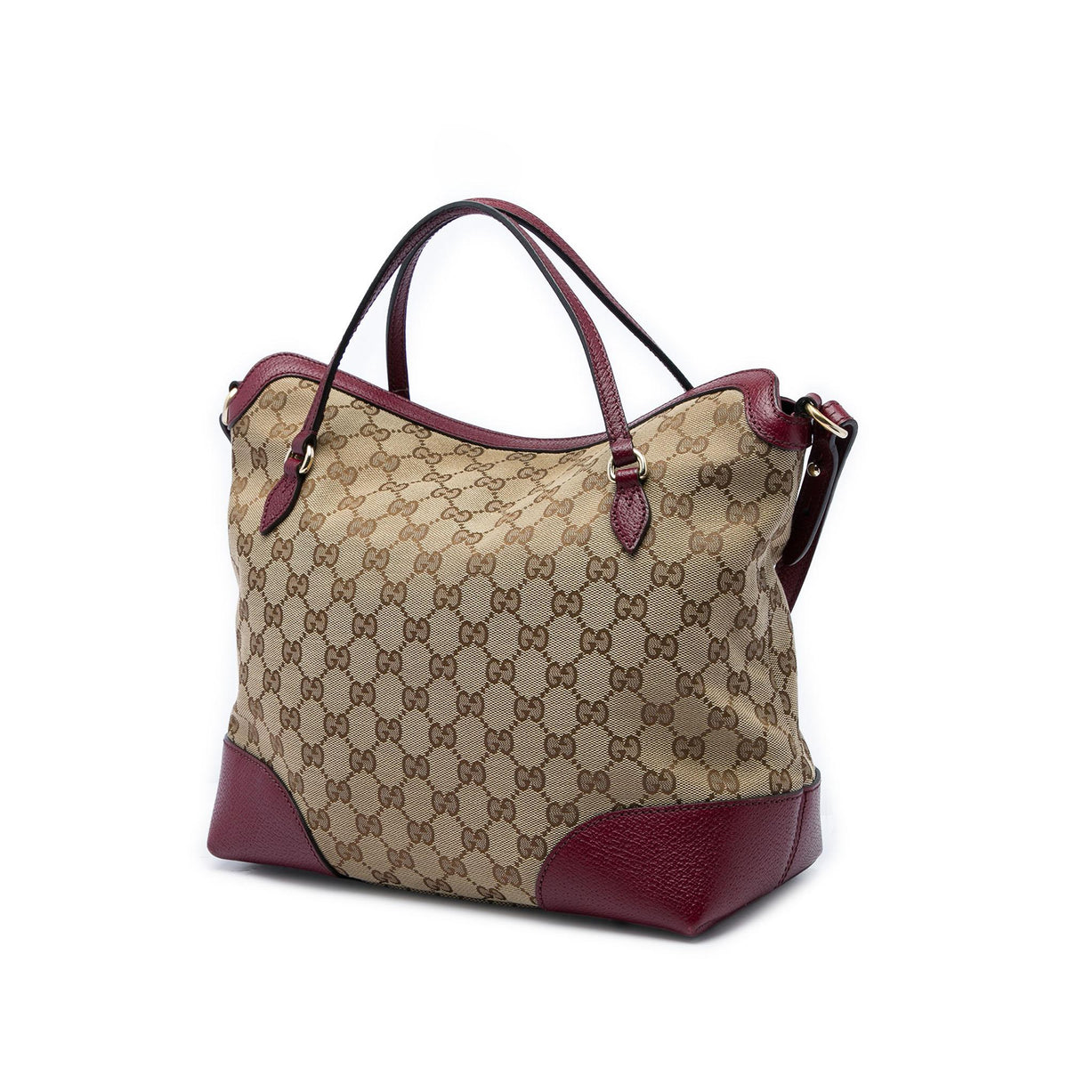 Gucci Medium GG Canvas Bree Fold Over Tote