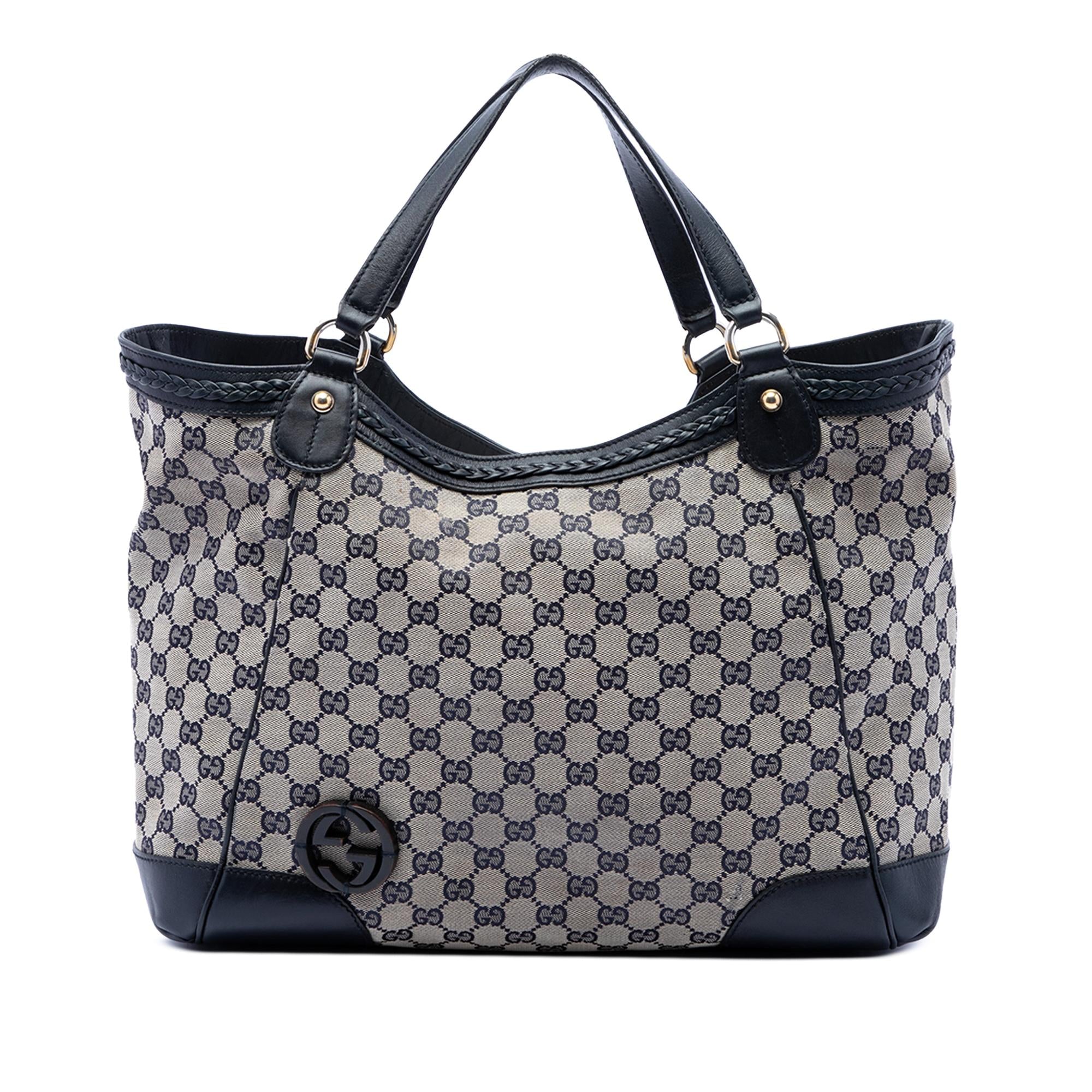 Gucci Medium GG Canvas Brick Lane Tote