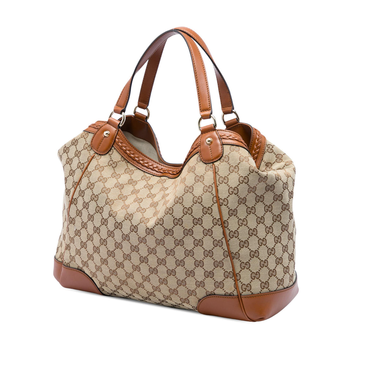 Gucci Medium GG Canvas Brick Lane Tote