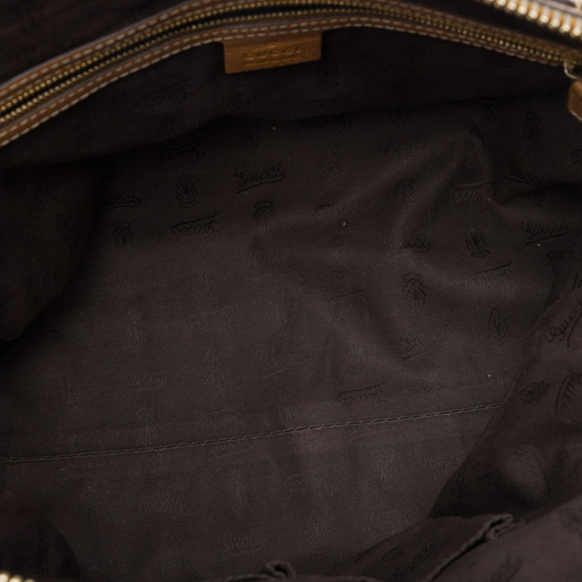 Gucci Medium GG Canvas Charm Satchel