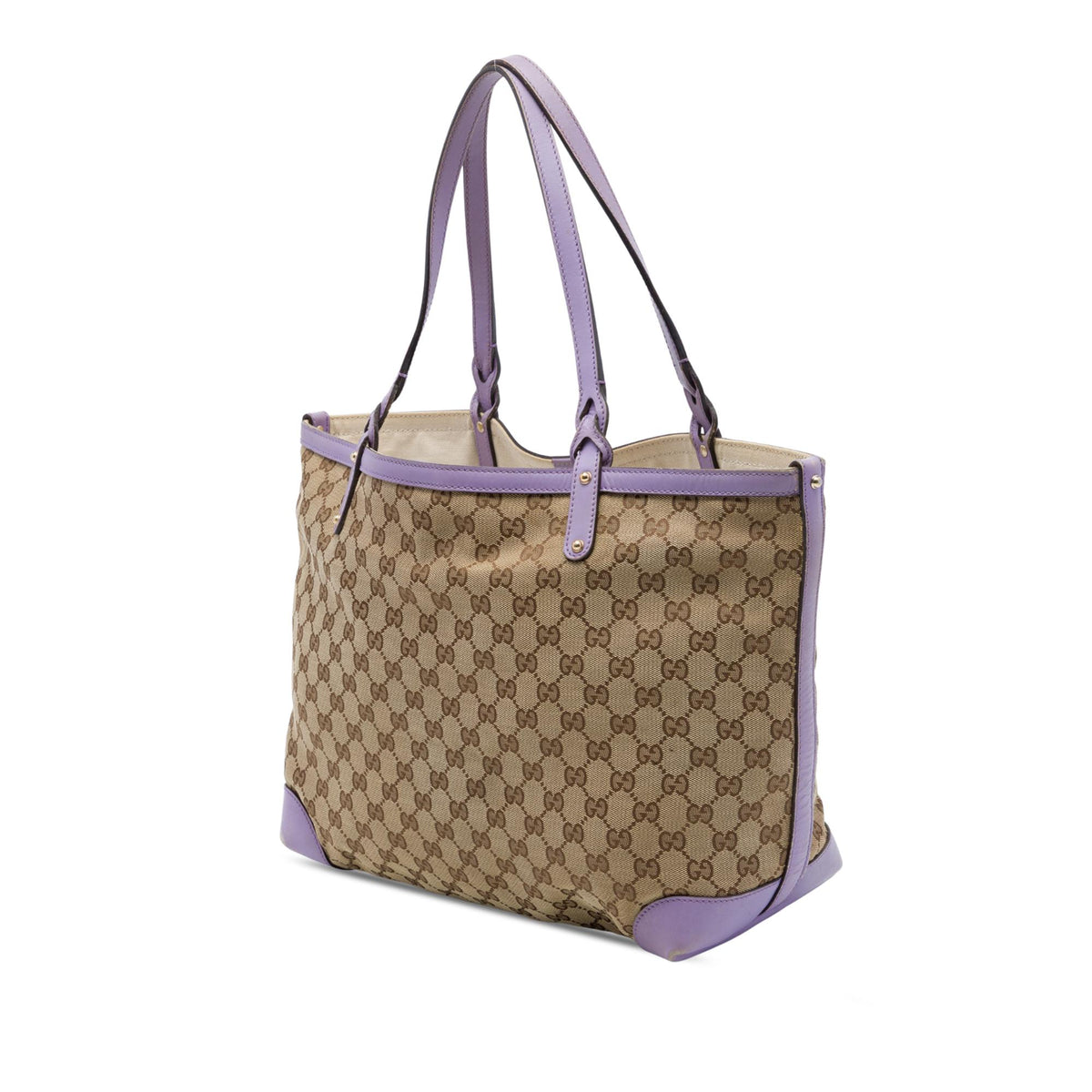 Gucci Medium GG Canvas Craft Tote