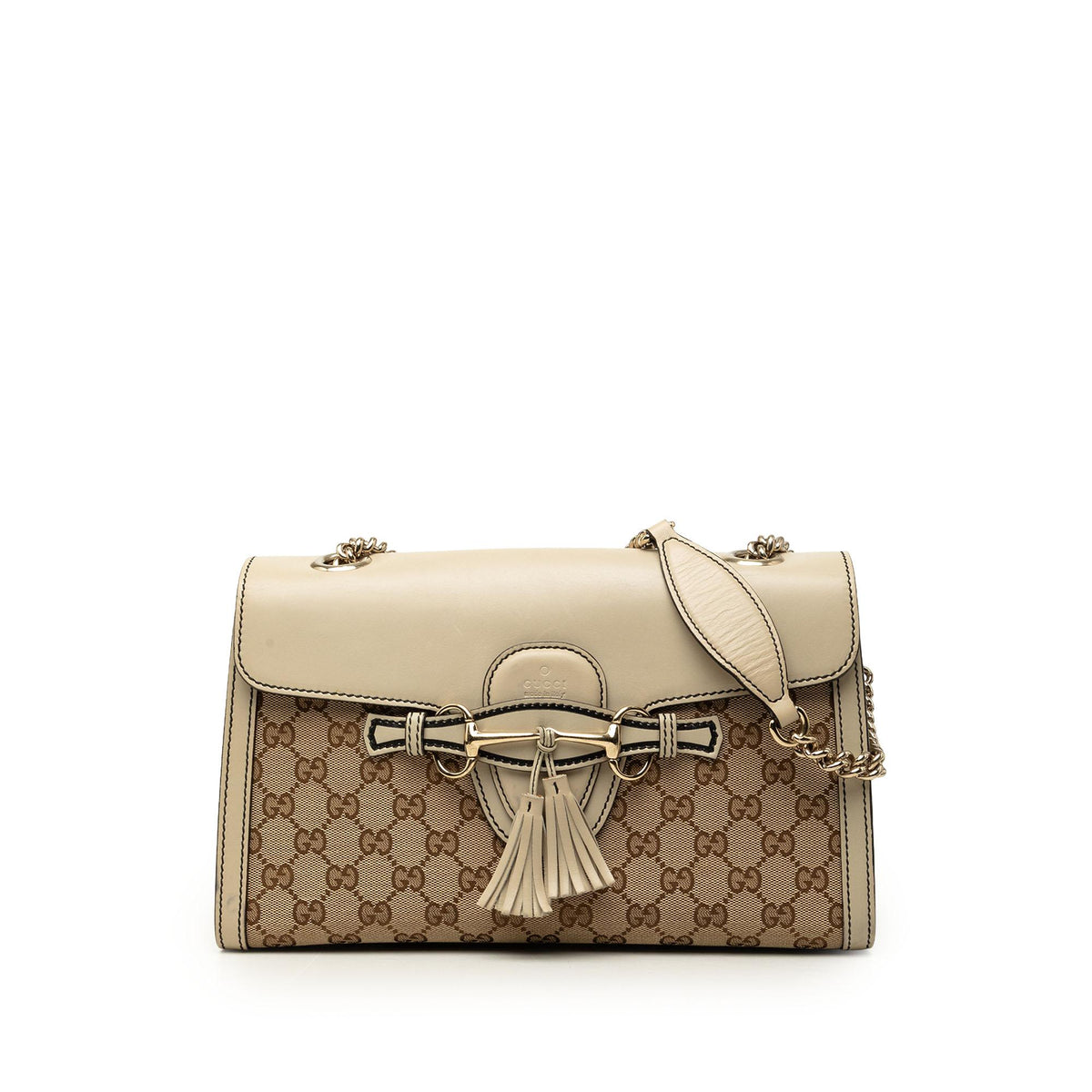 Gucci Medium GG Canvas Emily Shoulder Bag