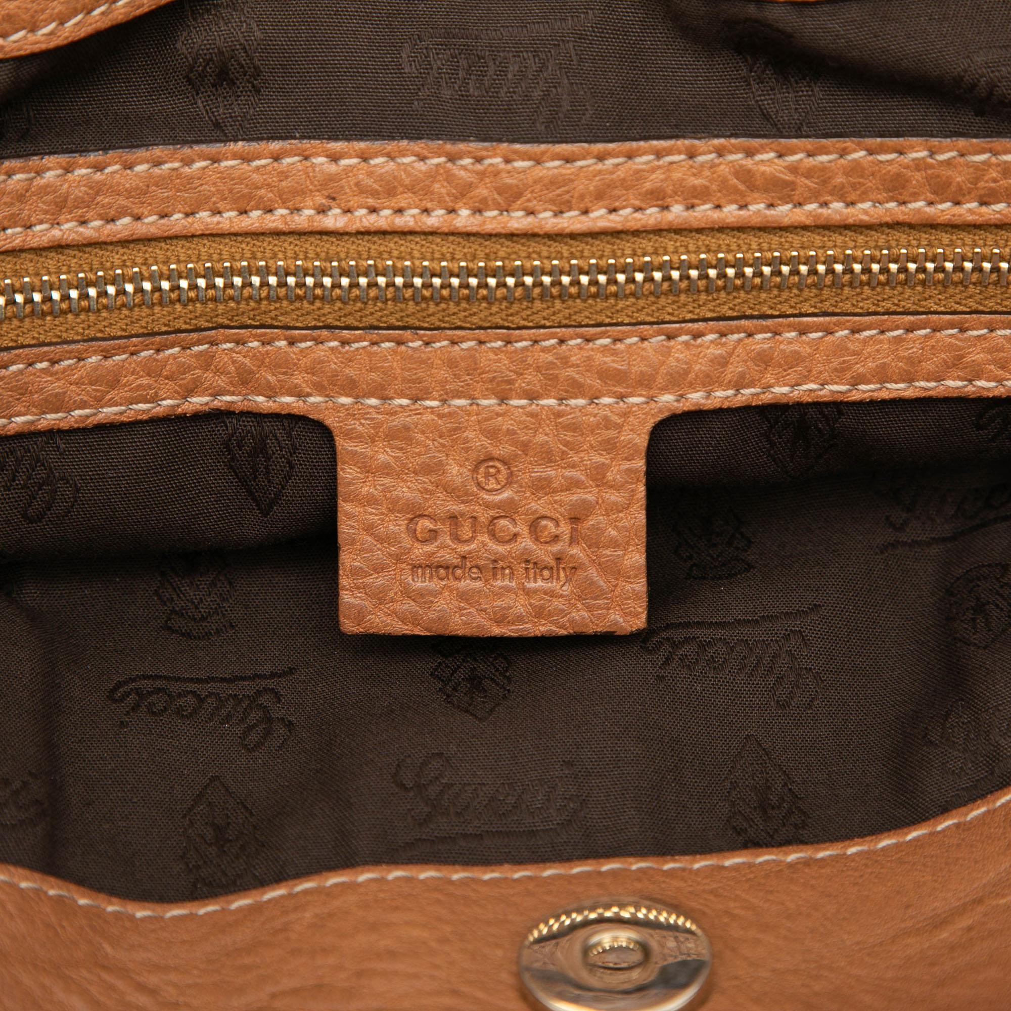 Gucci Medium GG Canvas GG Charm Tote