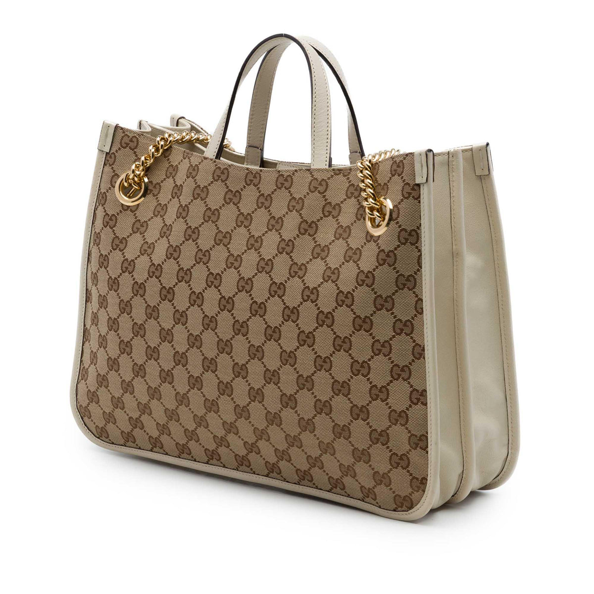 Gucci Medium GG Canvas Horsebit 1955 Chain Tote
