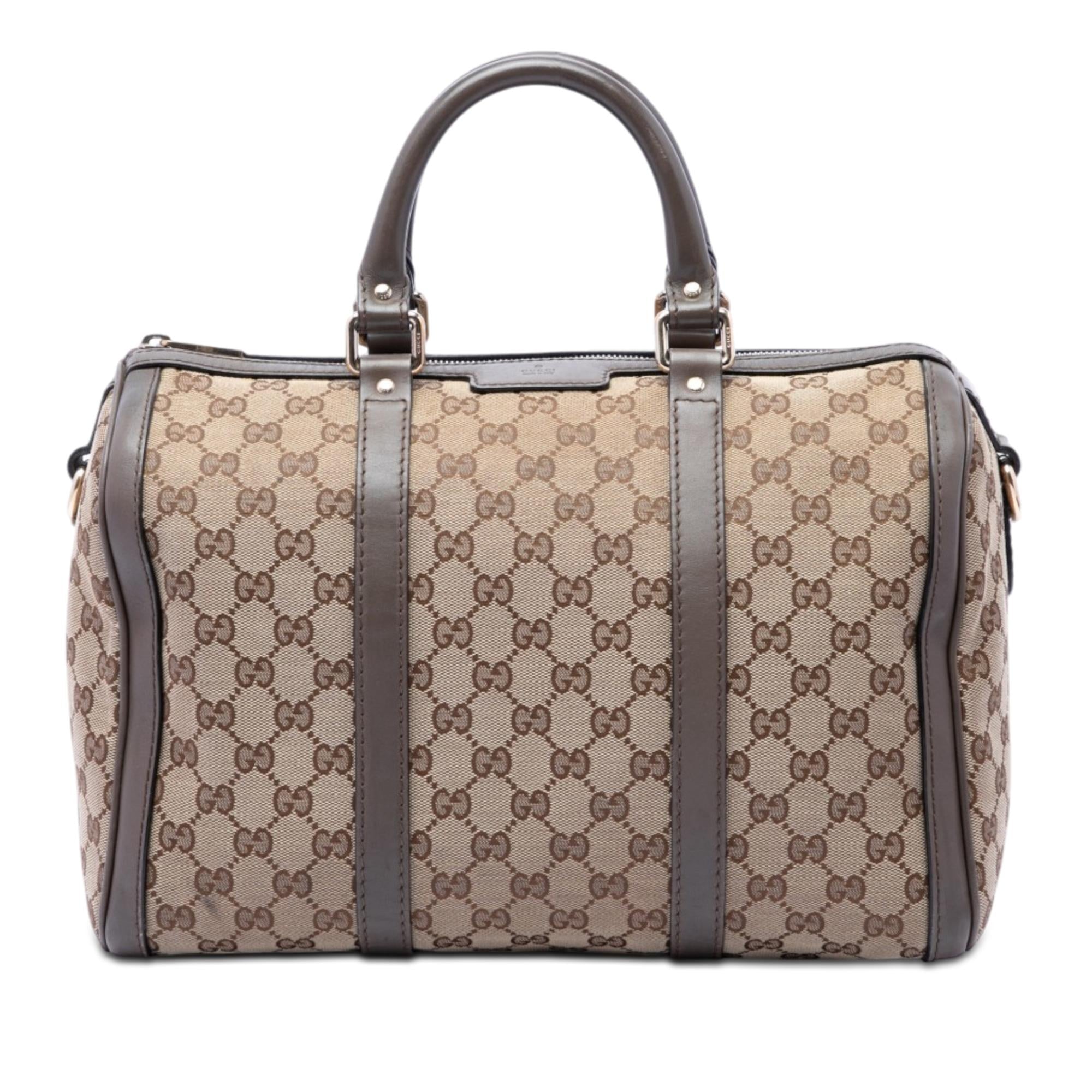 Gucci Medium GG Canvas Joy Boston Bag